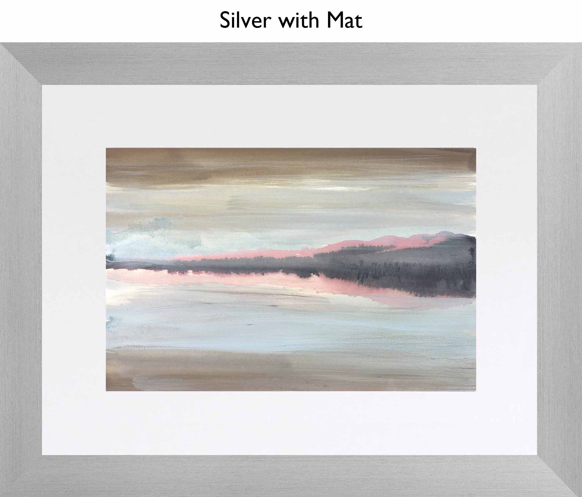 Silver With Mat