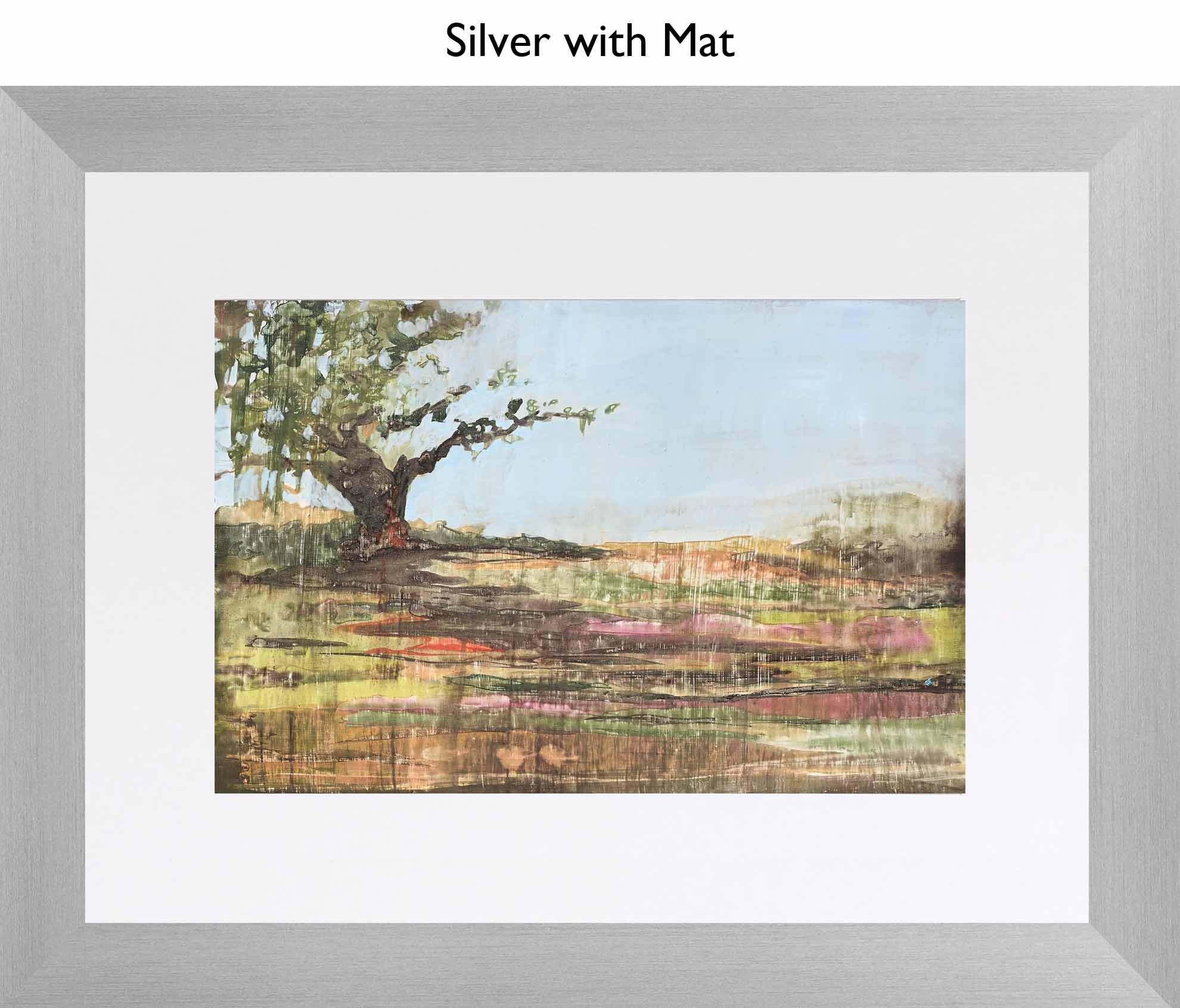 Silver With Mat