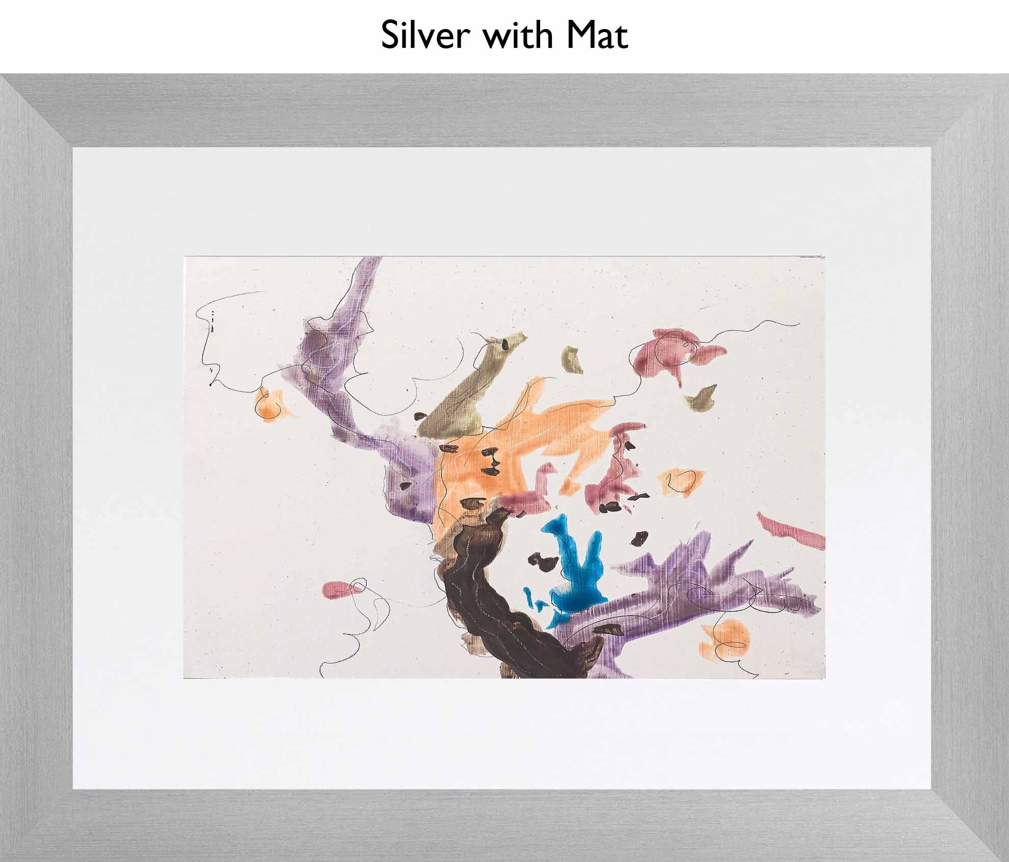 Silver With Mat