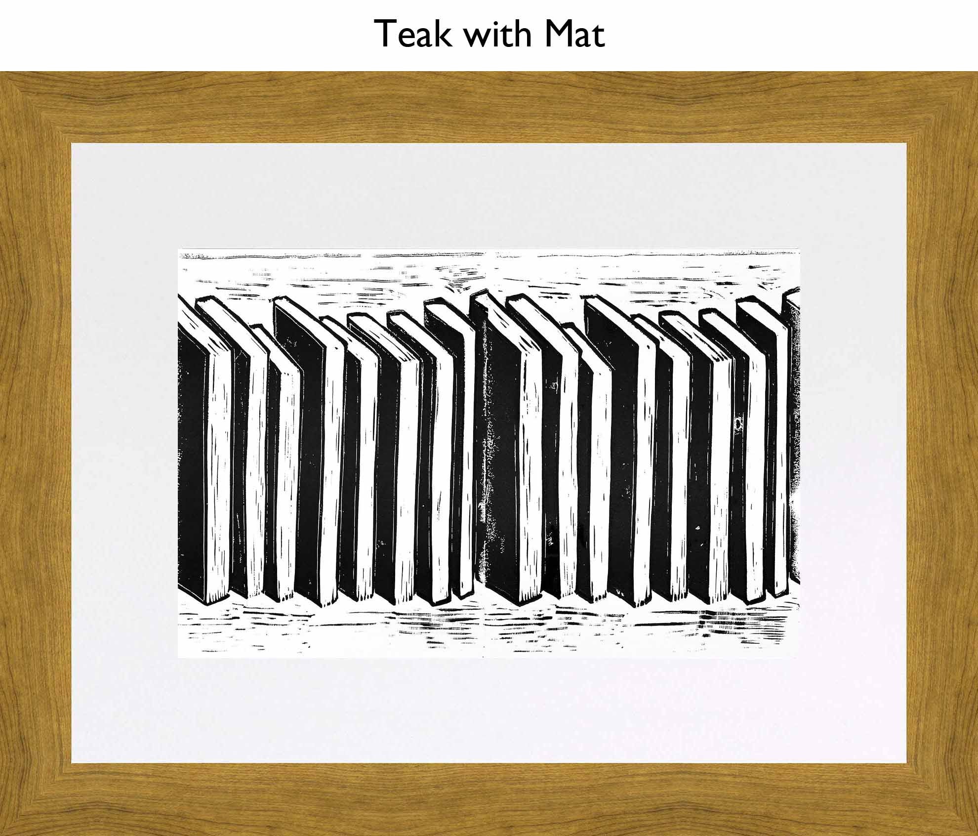 Teak With Mat