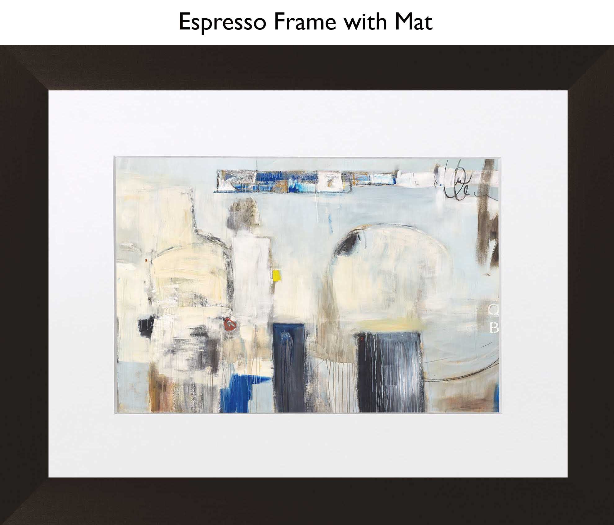Espresso Frame with Mat