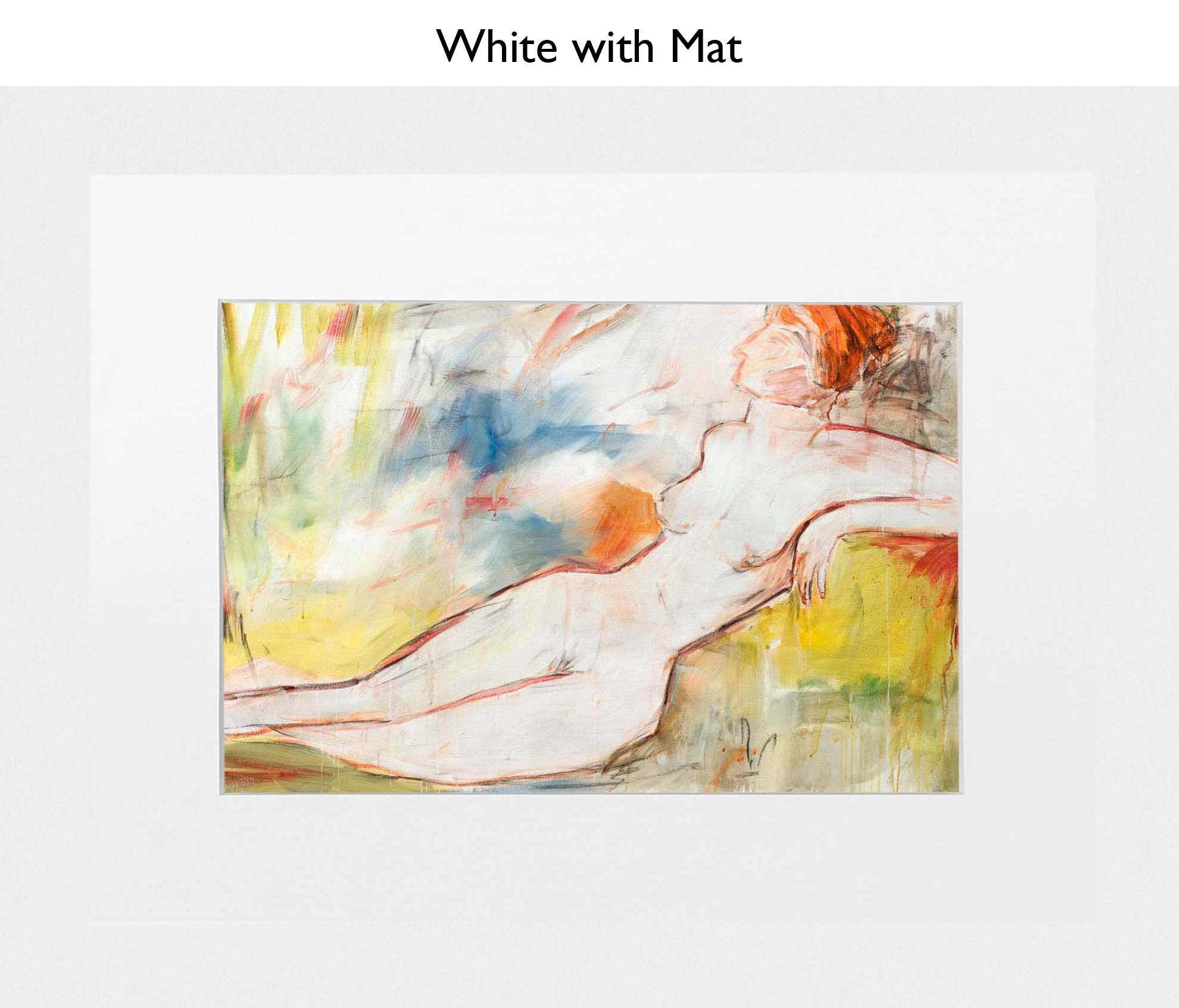 White With Mat
