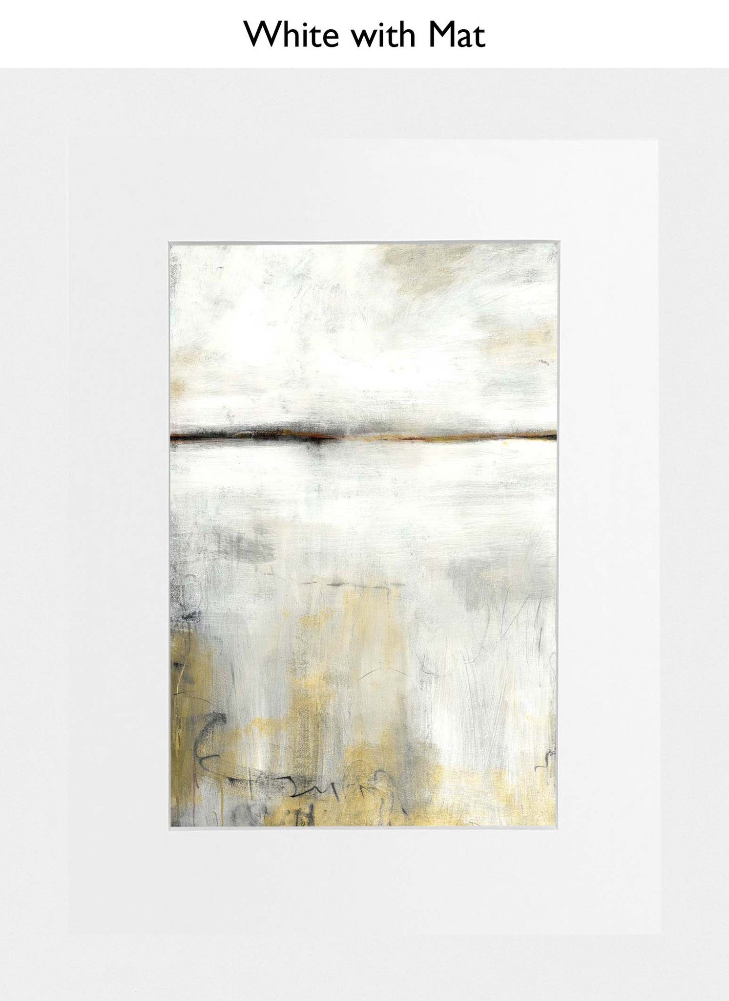 White With Mat