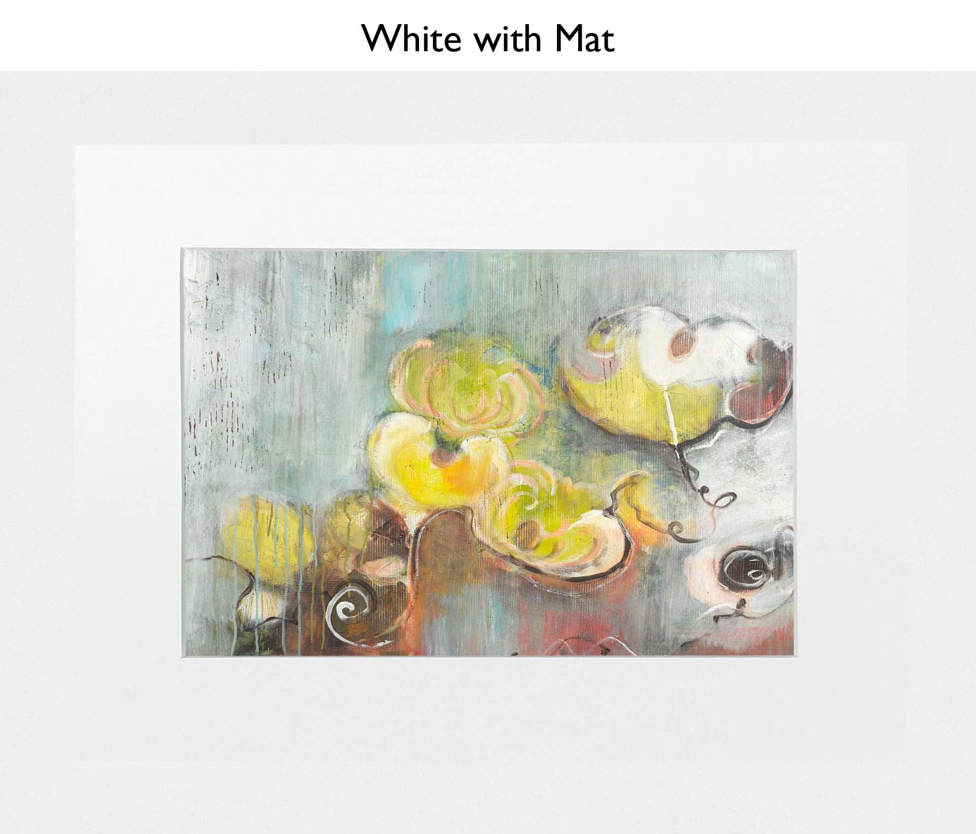 White With Mat