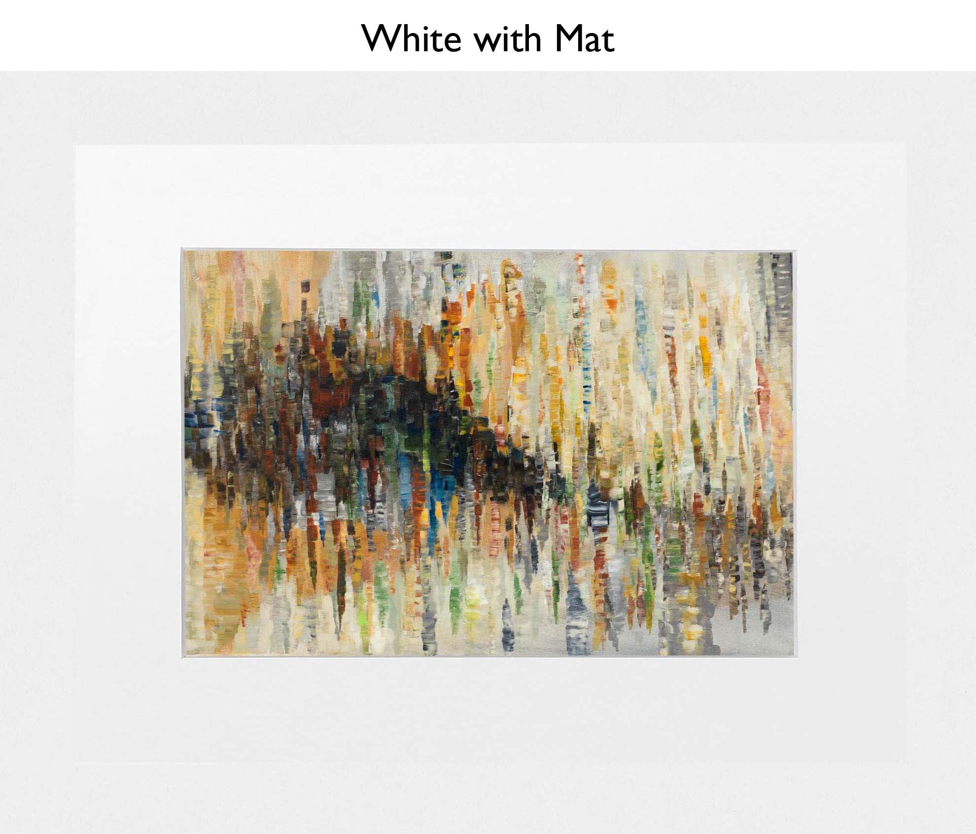 White With Mat
