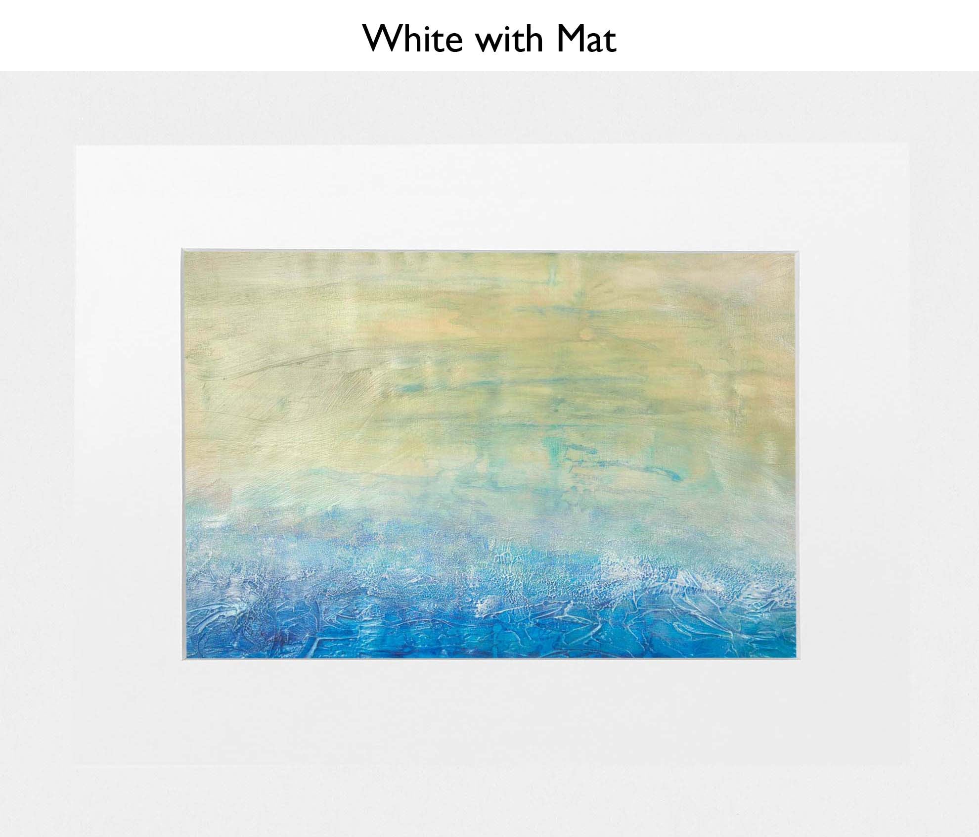 White With Mat