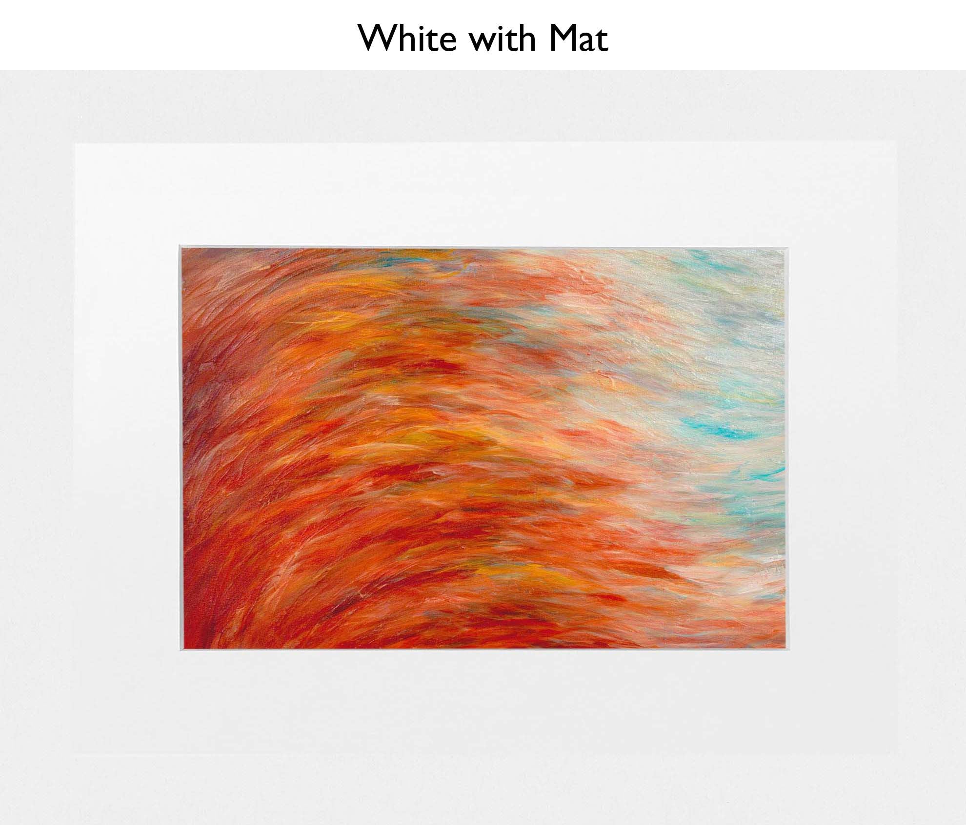 White With Mat
