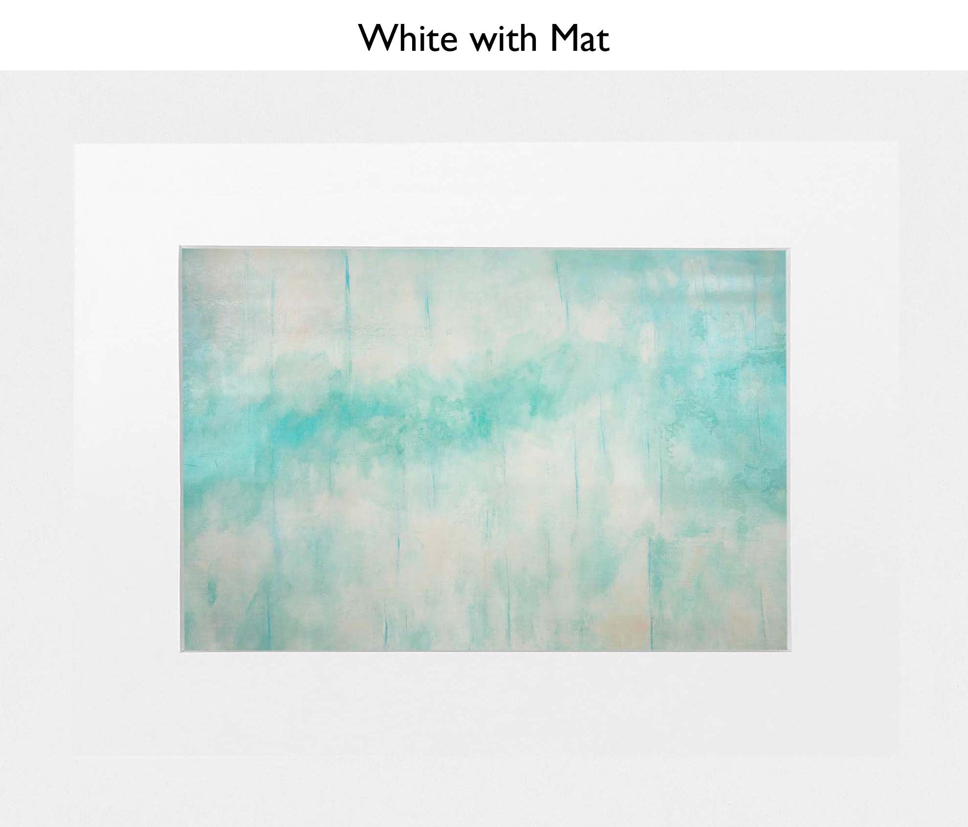 White With Mat