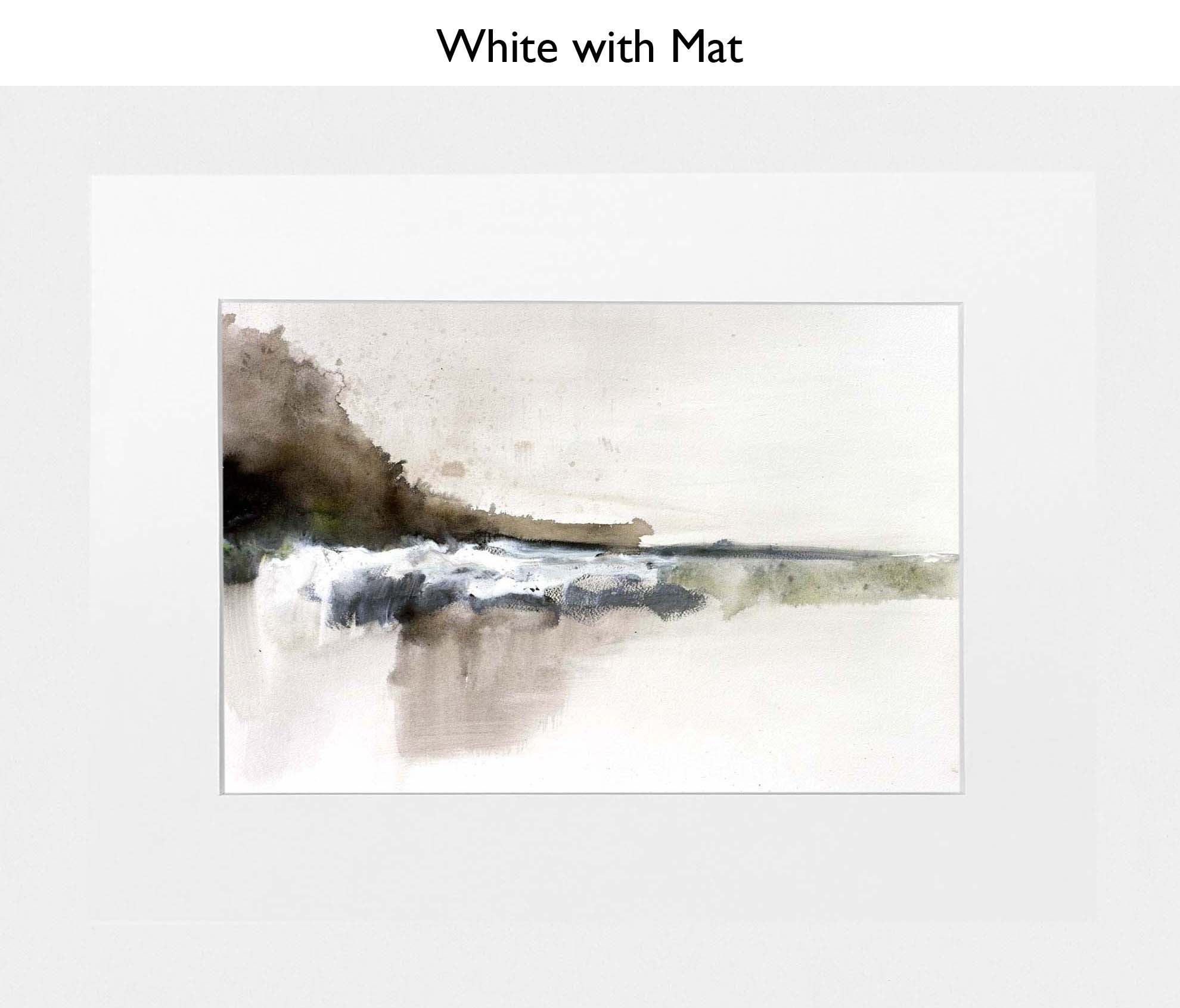 White With Mat