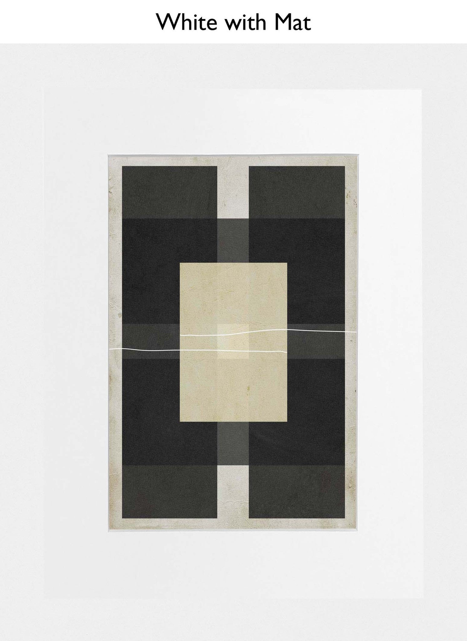 White With Mat