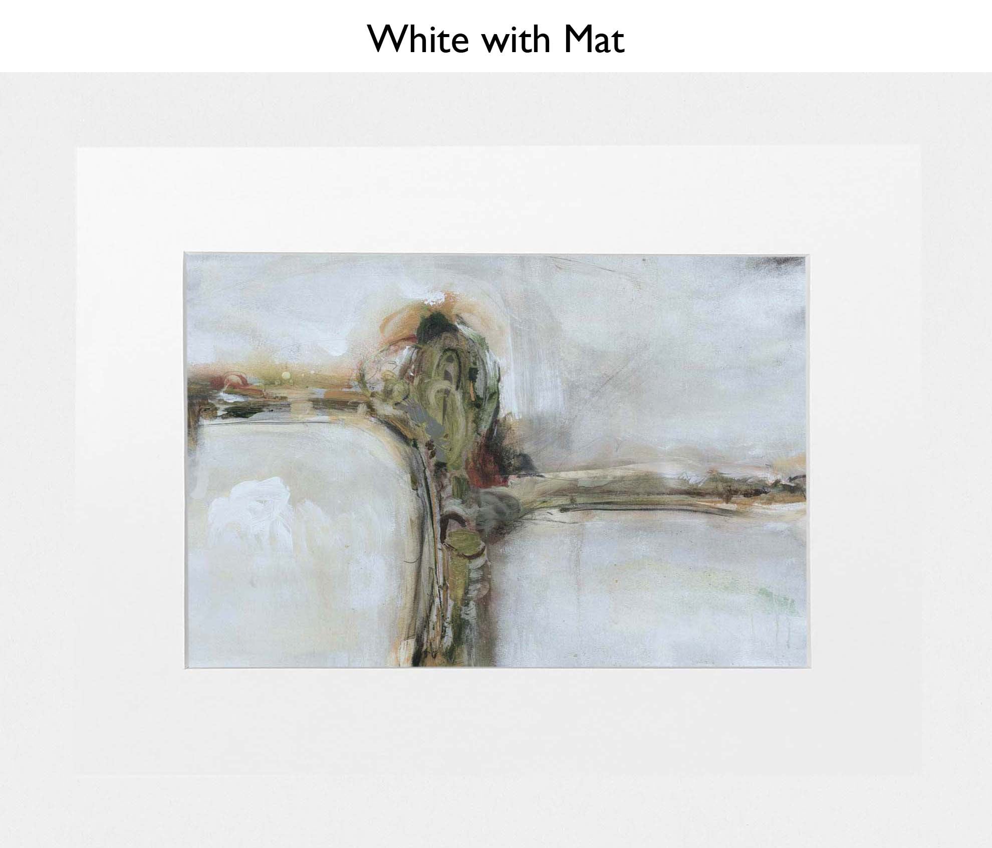 White With Mat