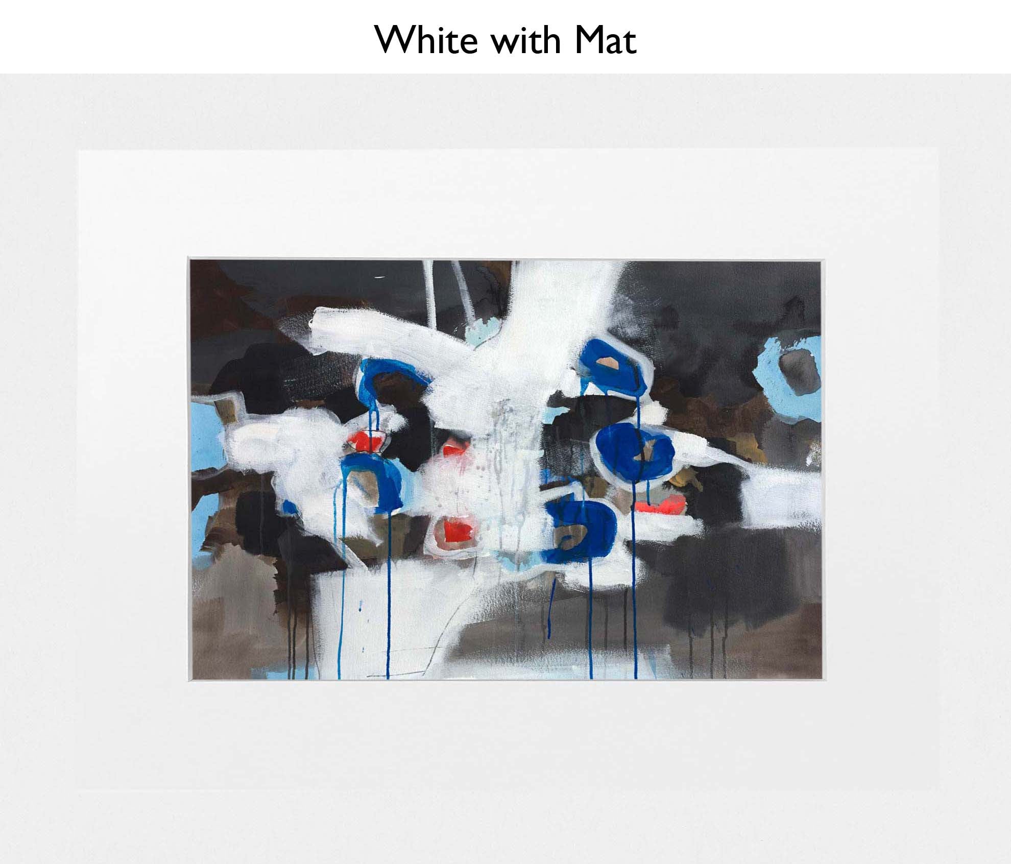 White With Mat