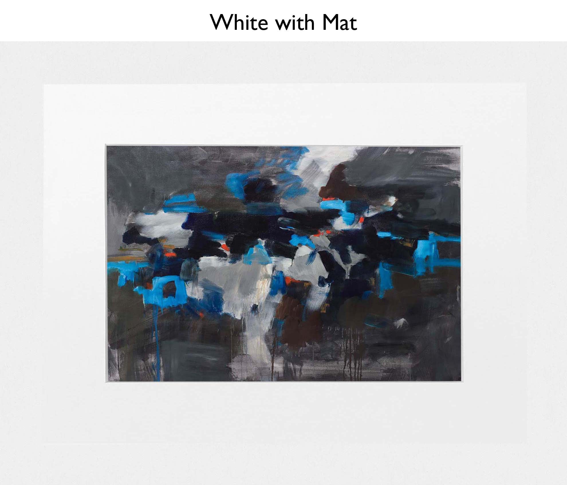 White With Mat