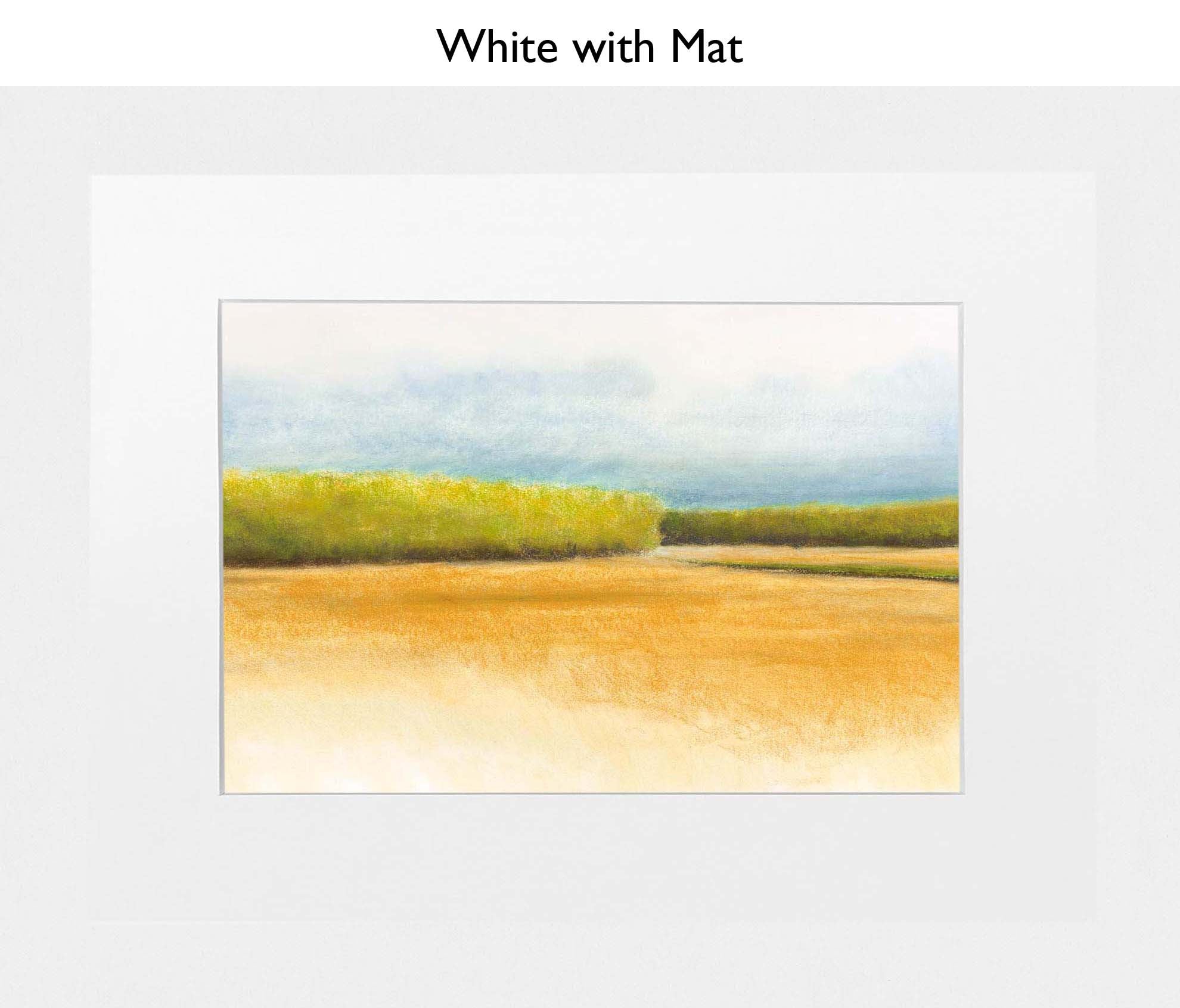 White With Mat