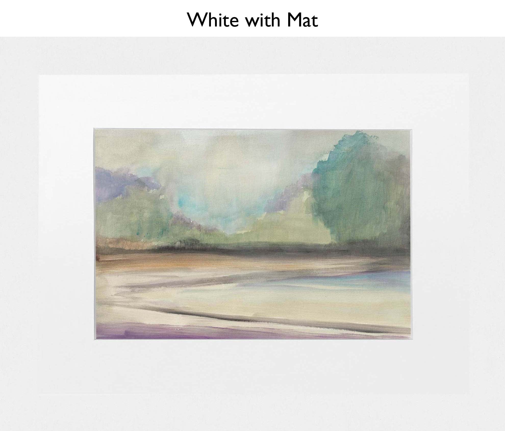 White With Mat