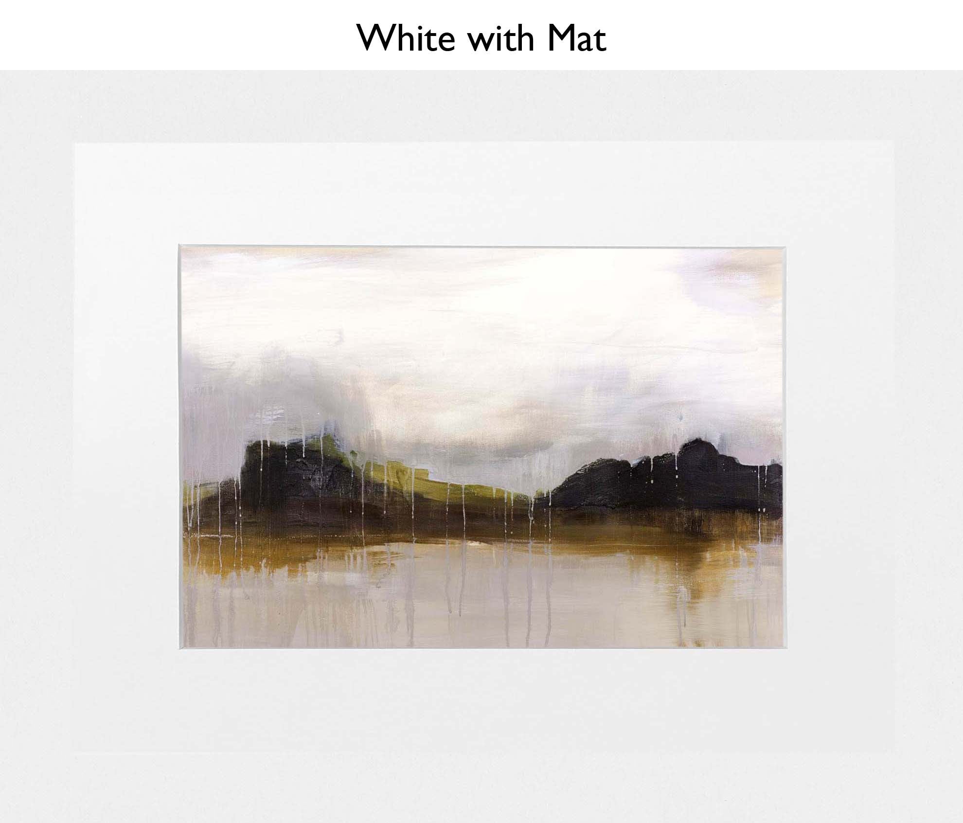 White With Mat
