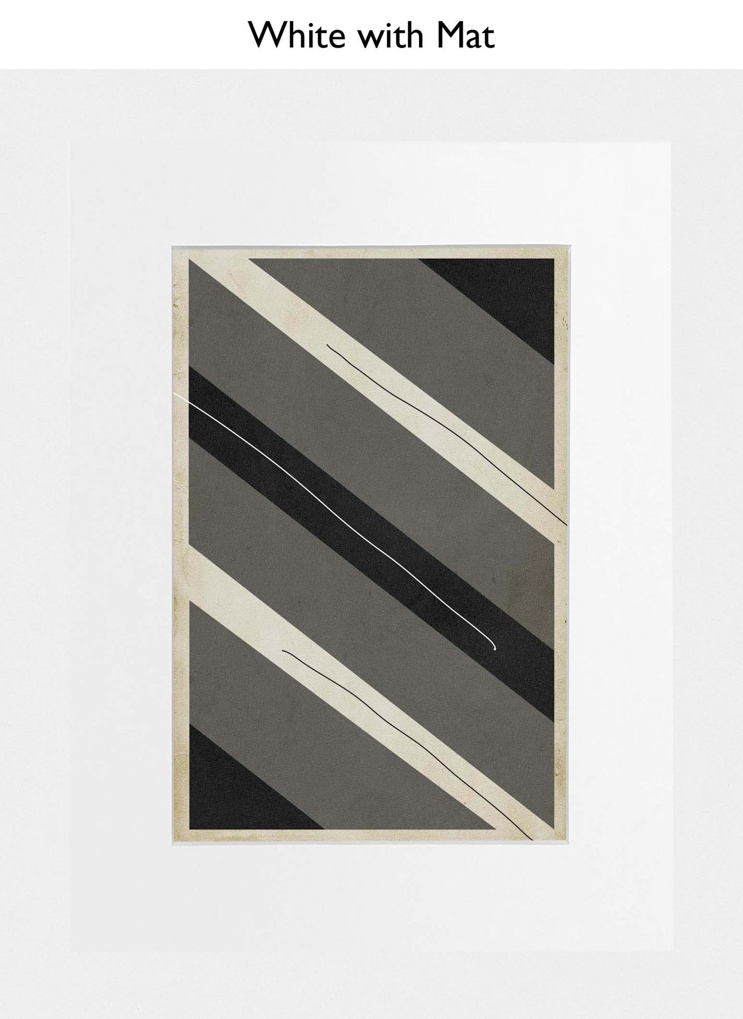 White With Mat