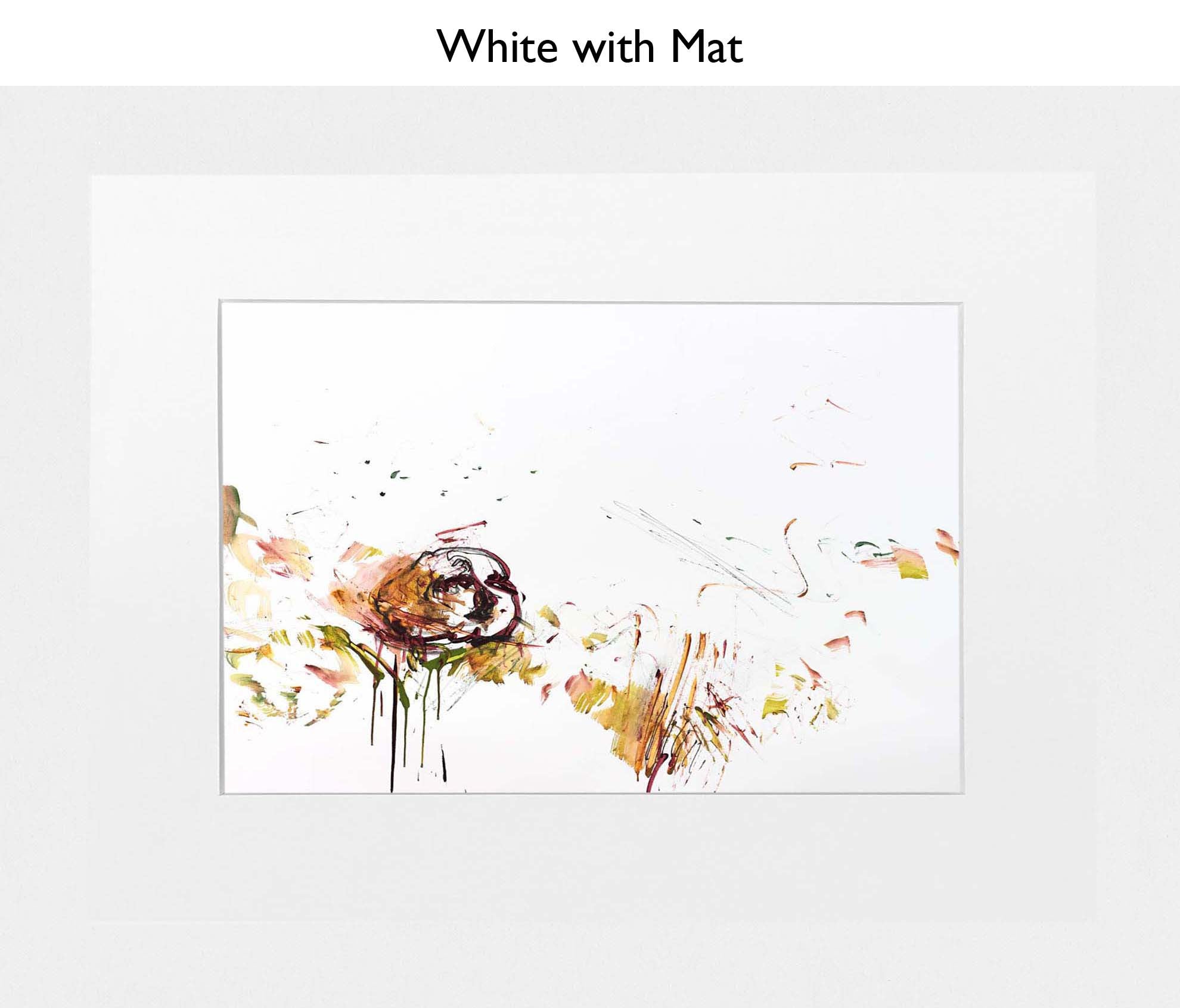 White With Mat