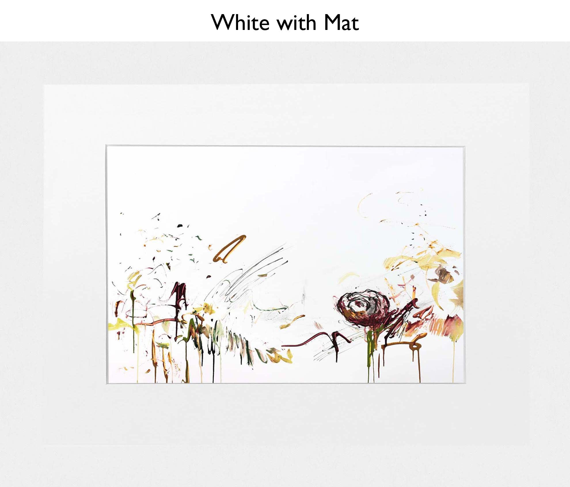 White With Mat