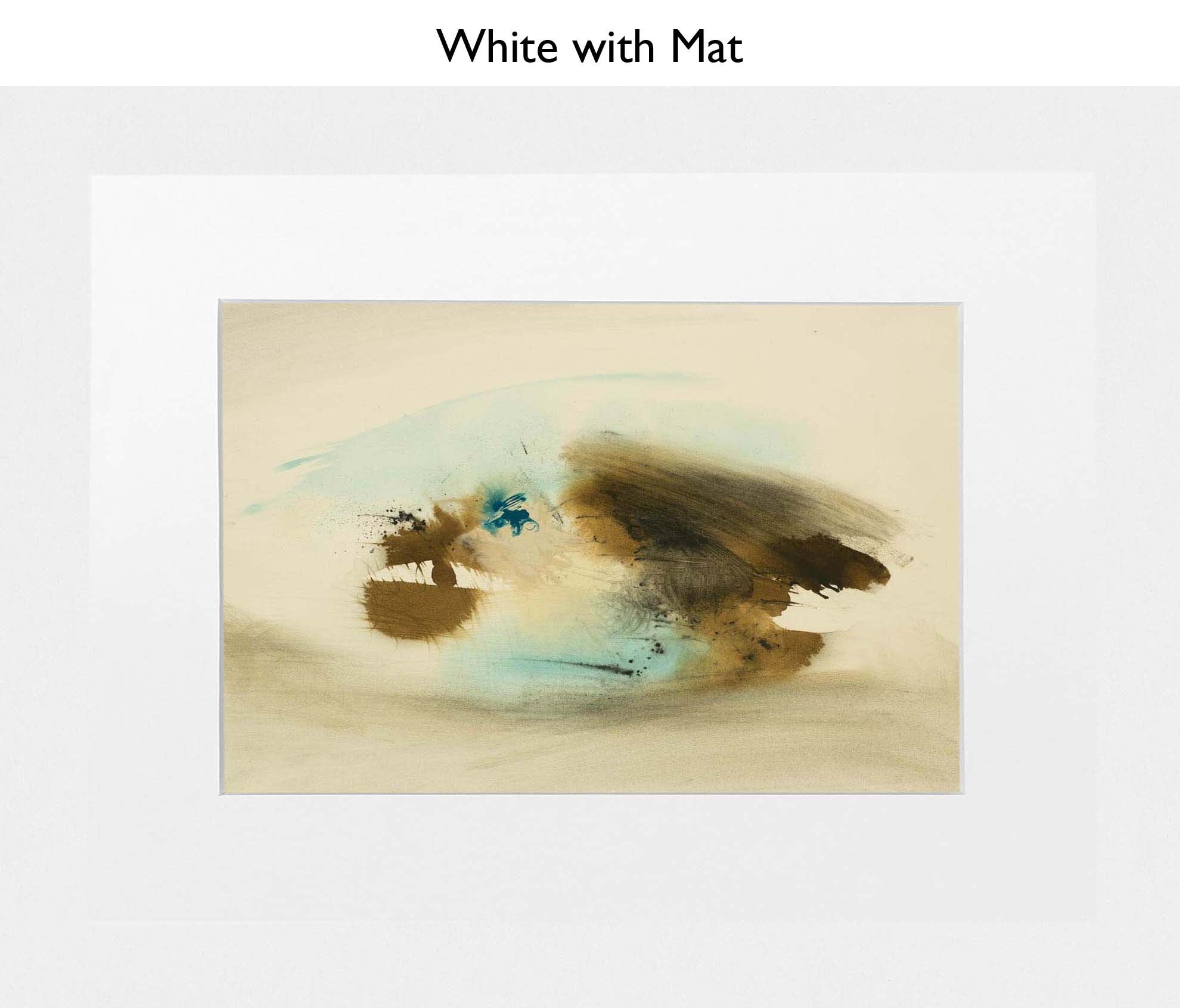 White With Mat