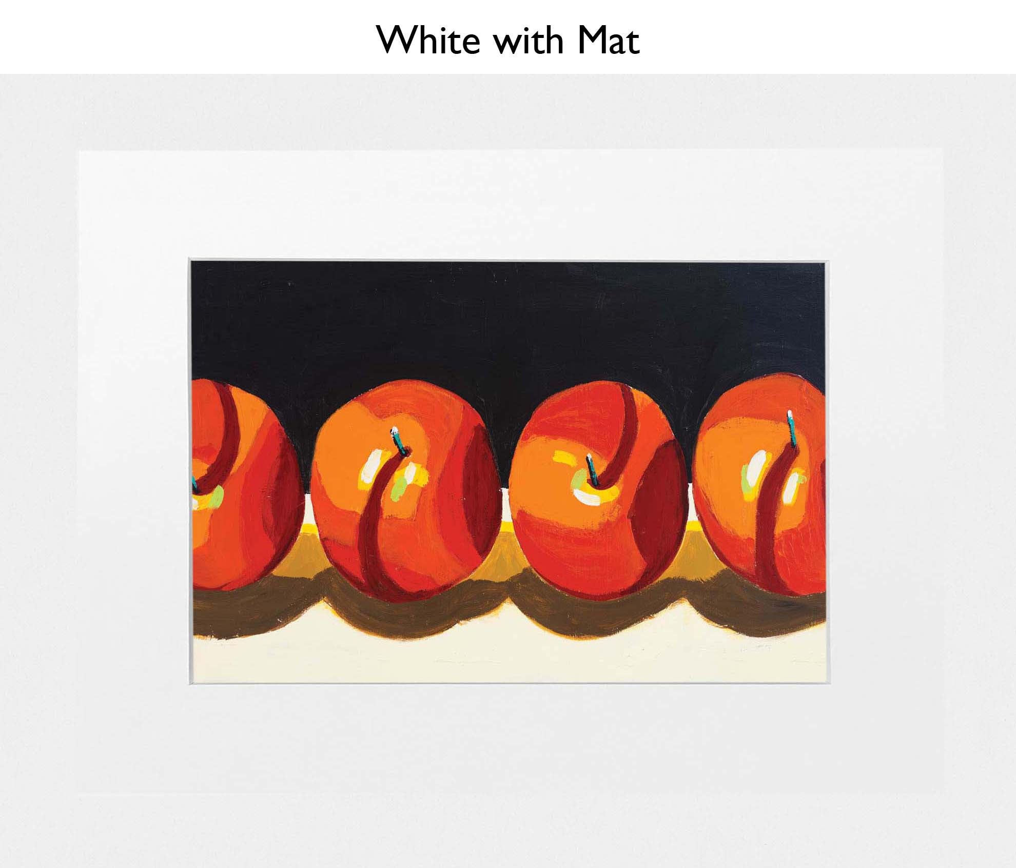 White With Mat