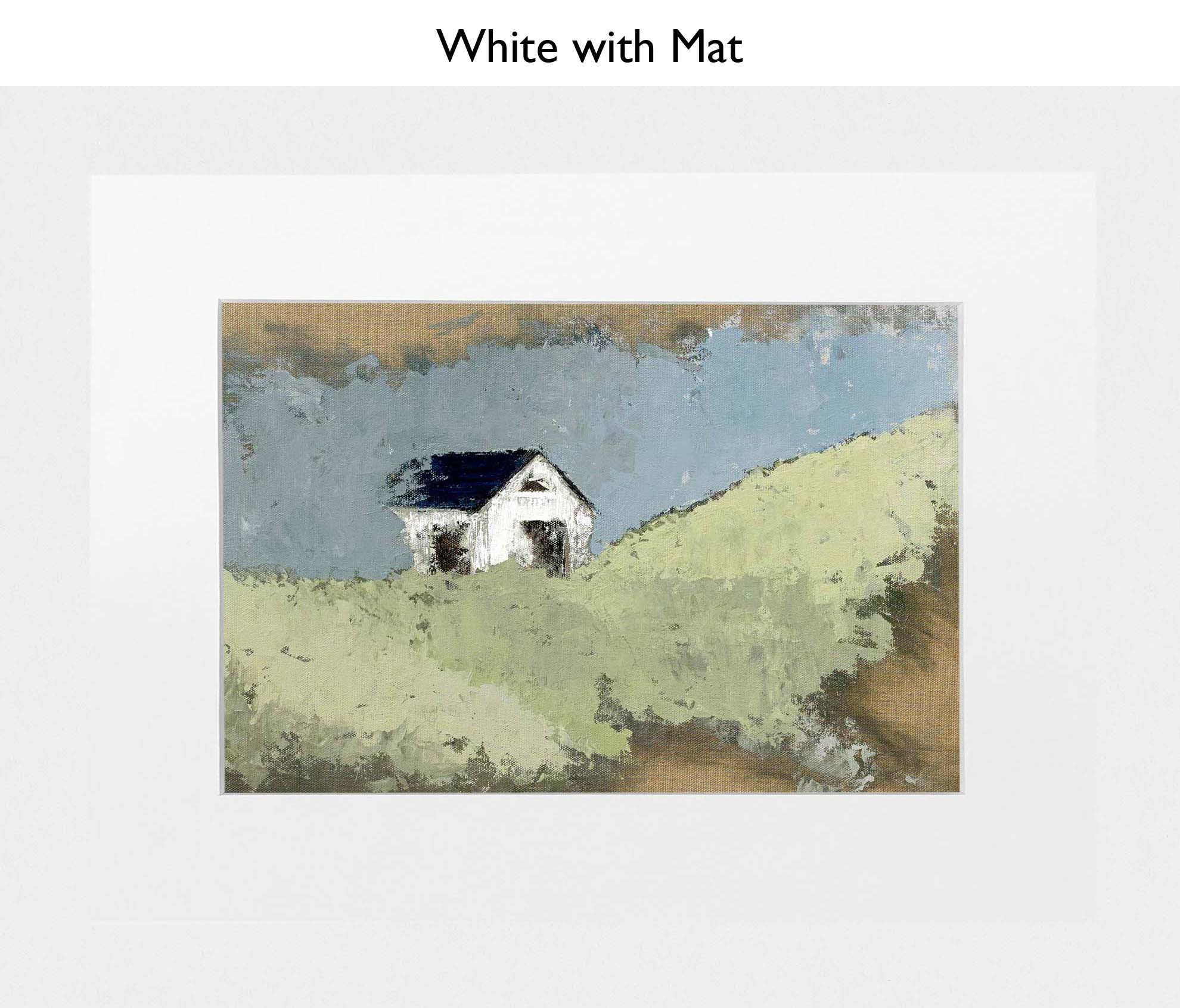 White With Mat