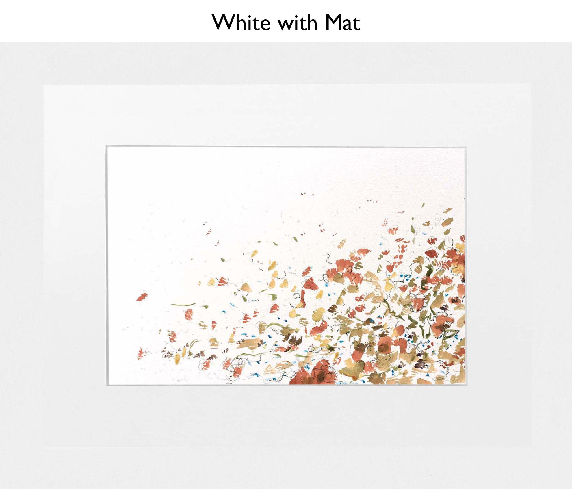 White With Mat