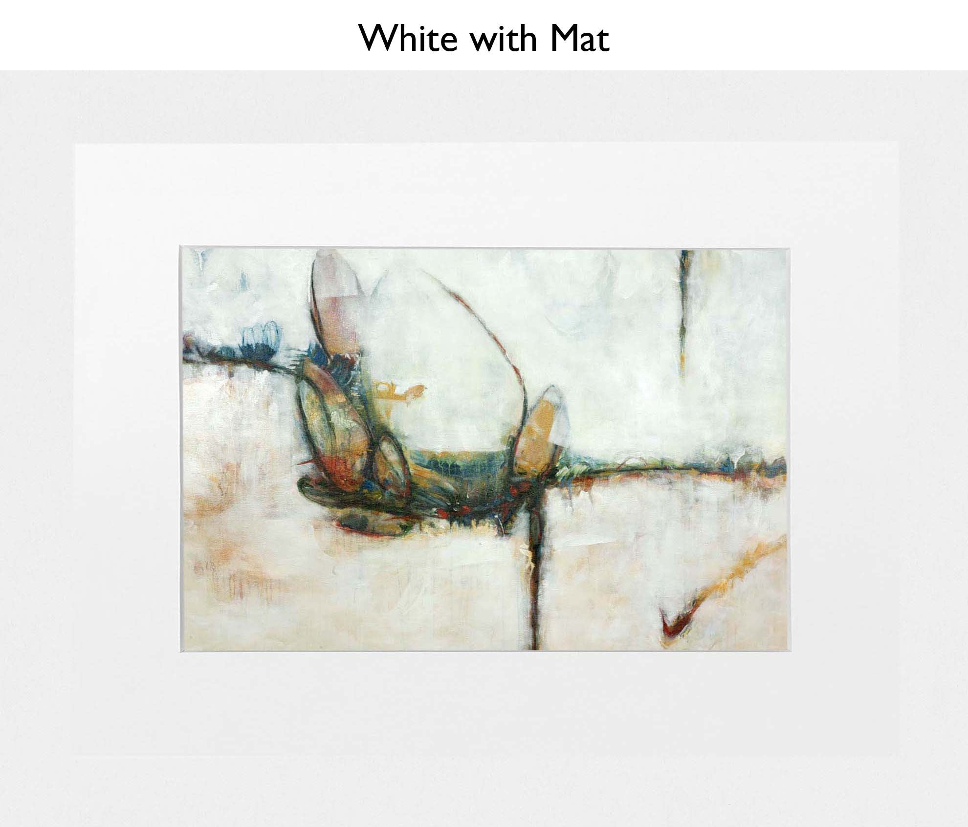 White With Mat