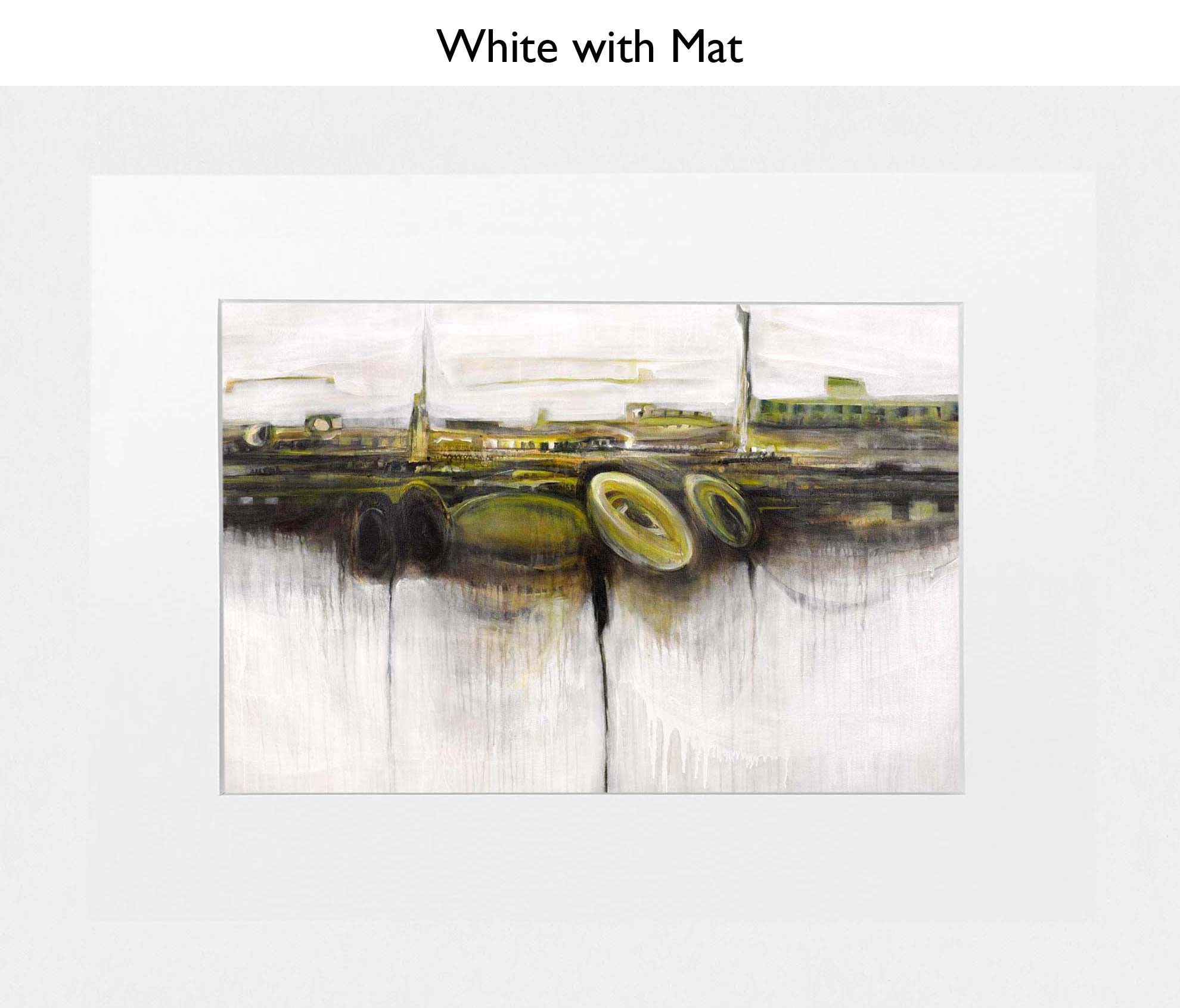 White With Mat