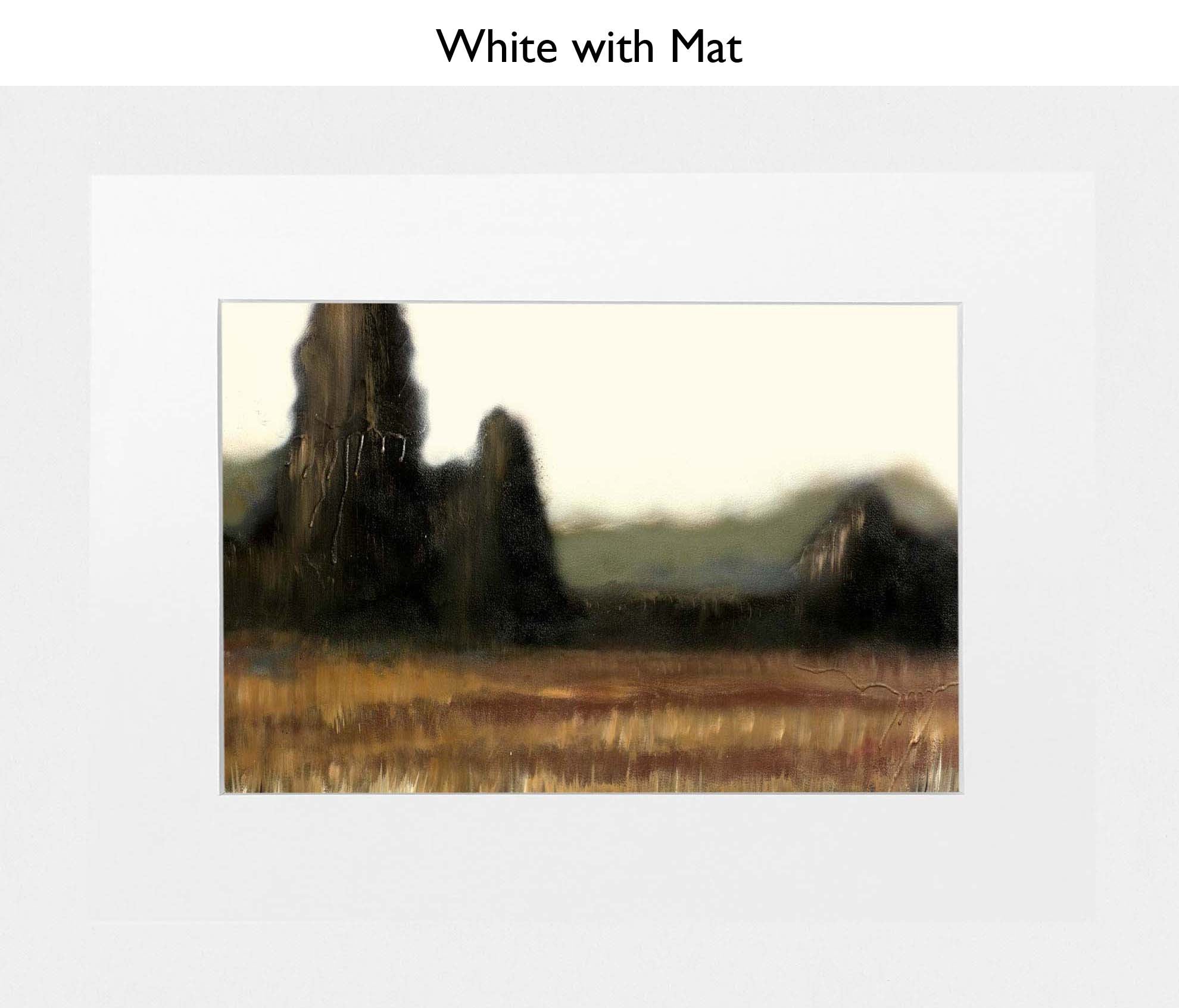 White With Mat