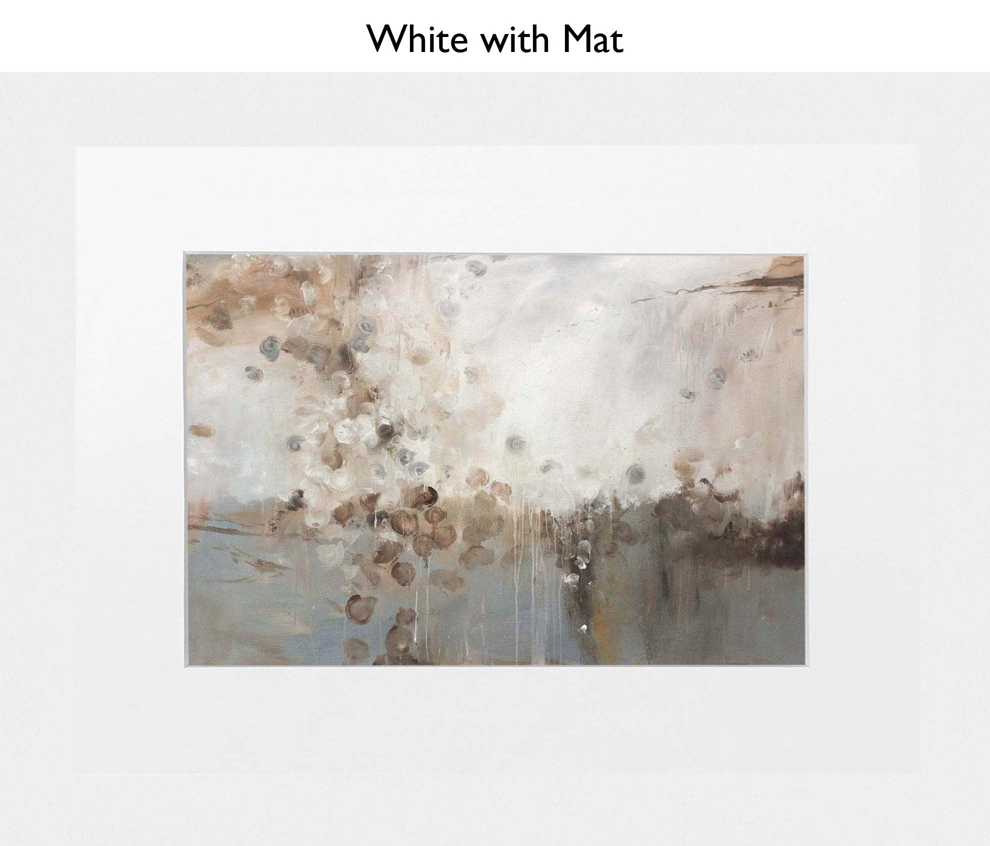 White With Mat