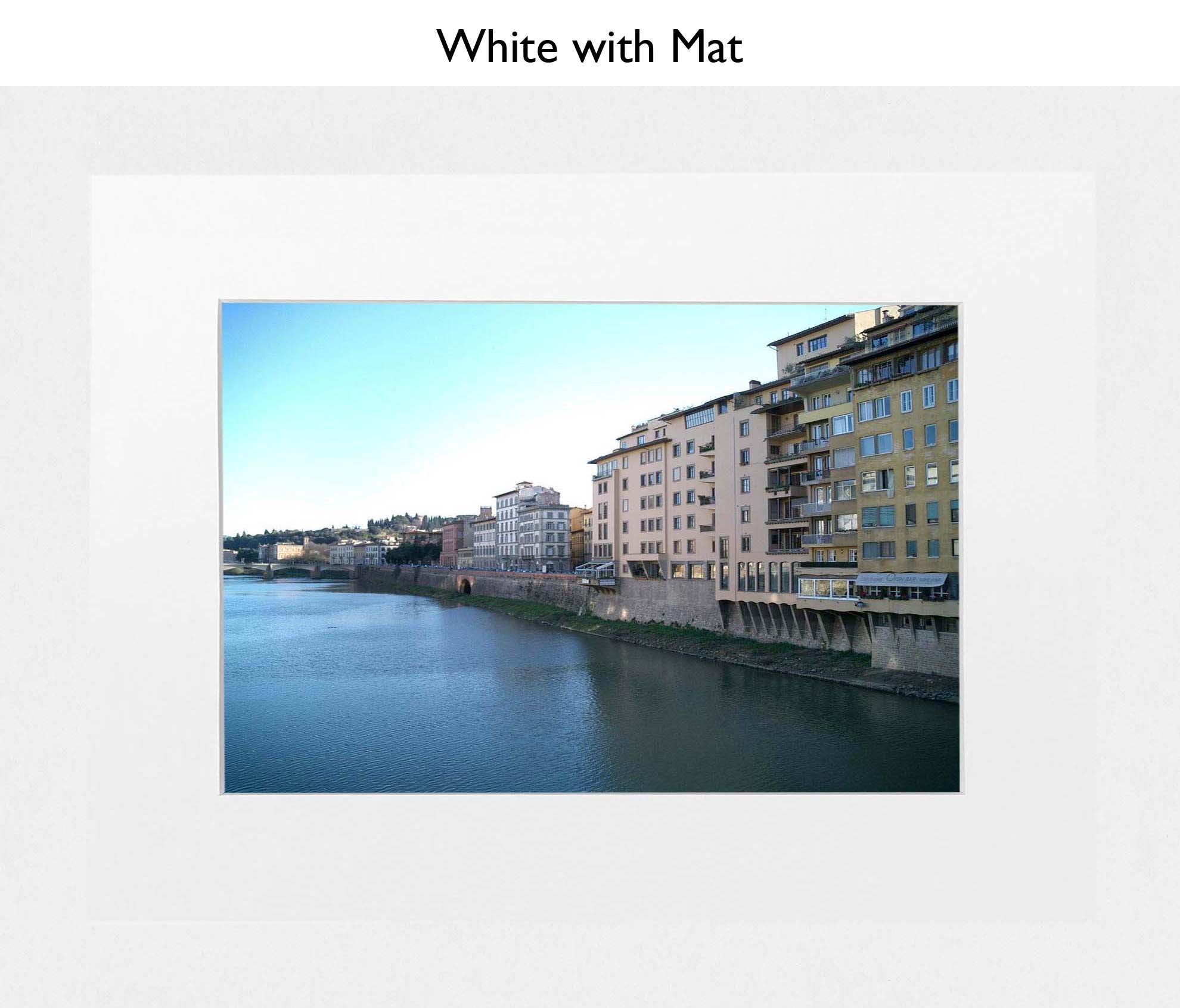 White With Mat