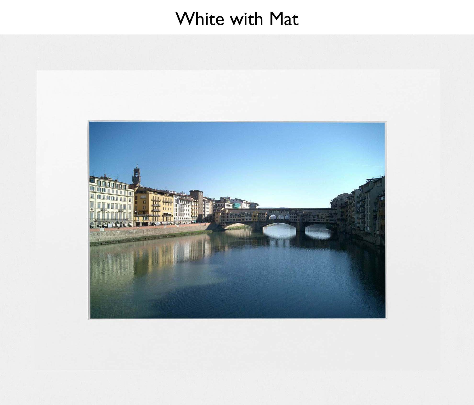 White With Mat