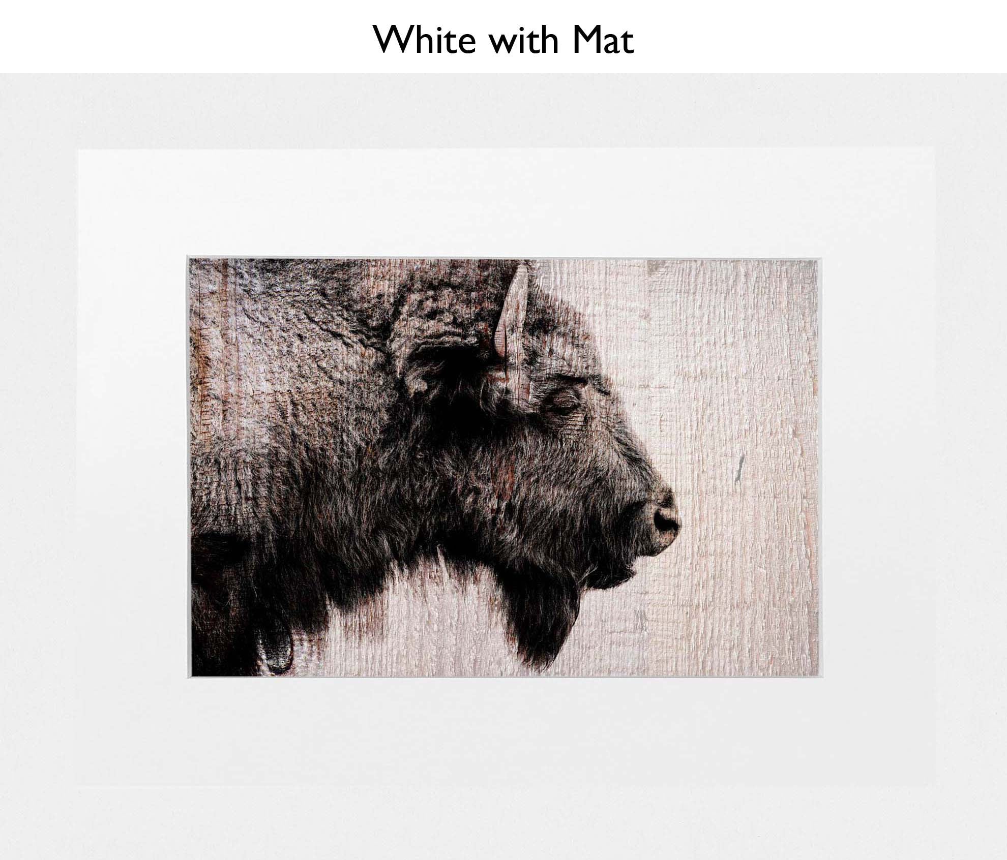 White With Mat