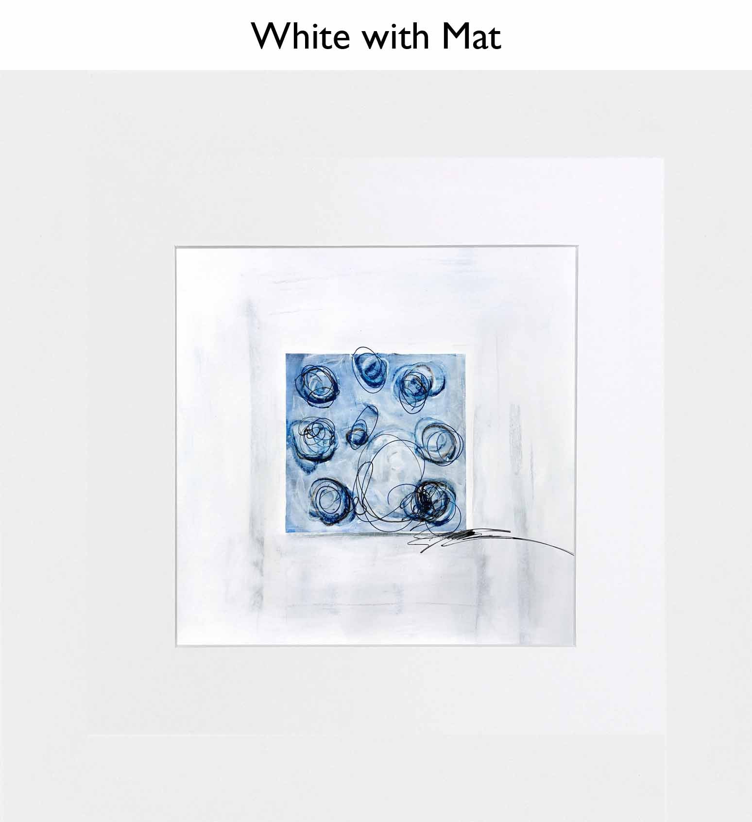 White With Mat