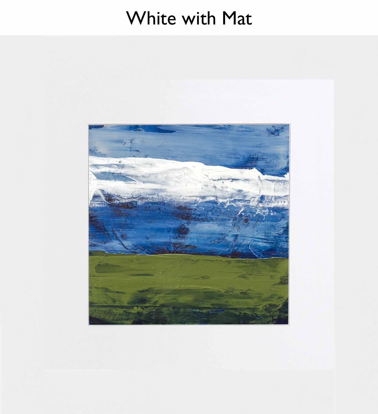 White With Mat
