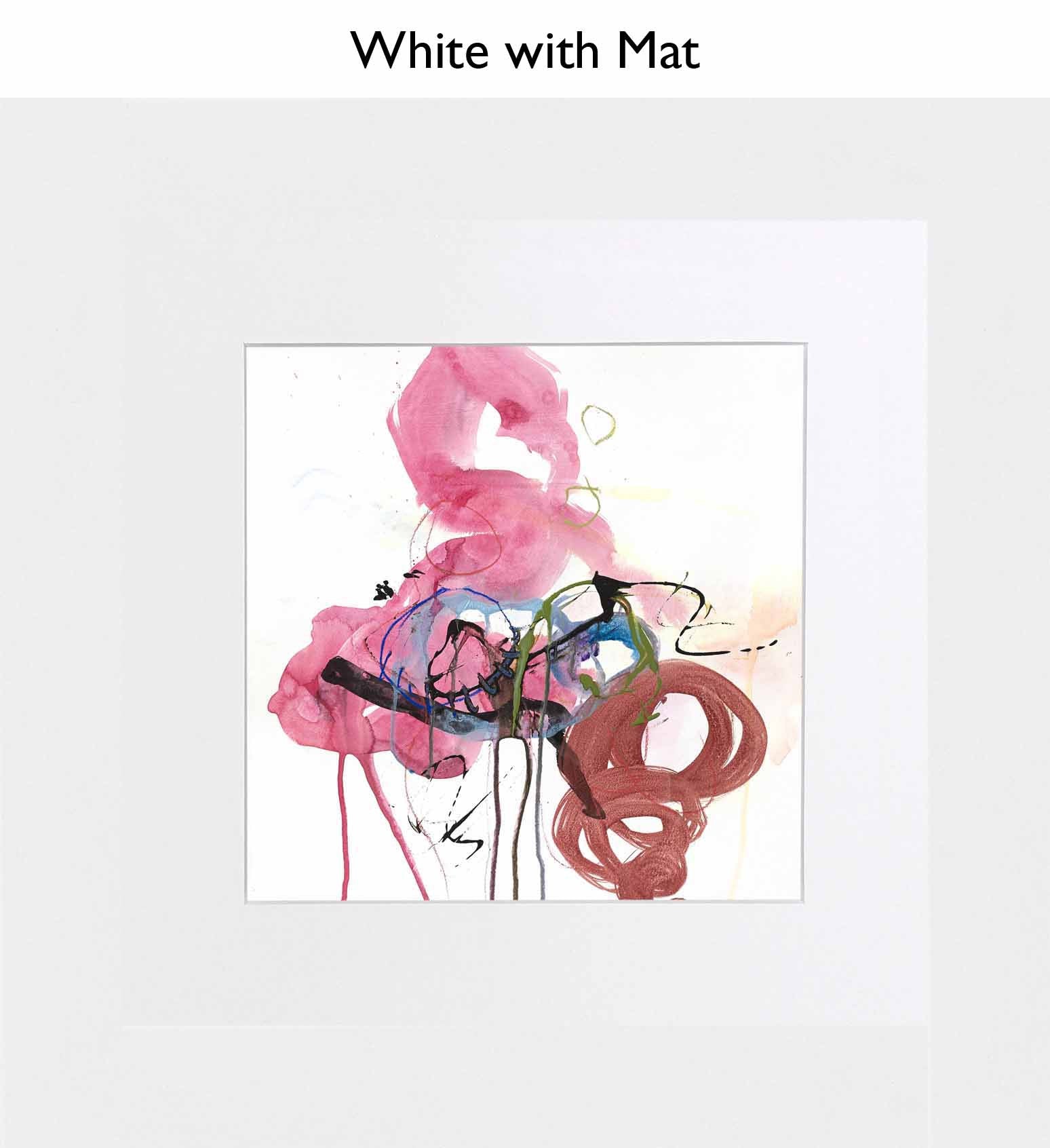 White With Mat