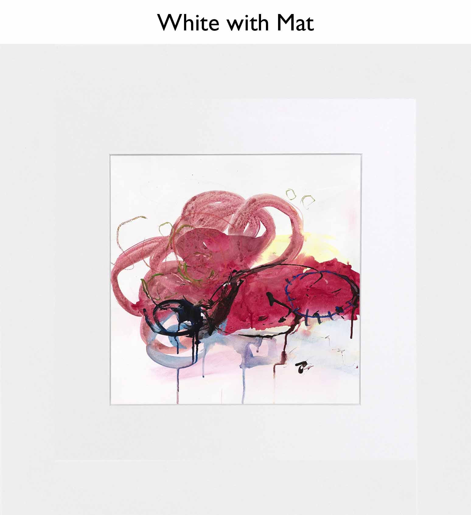 White With Mat