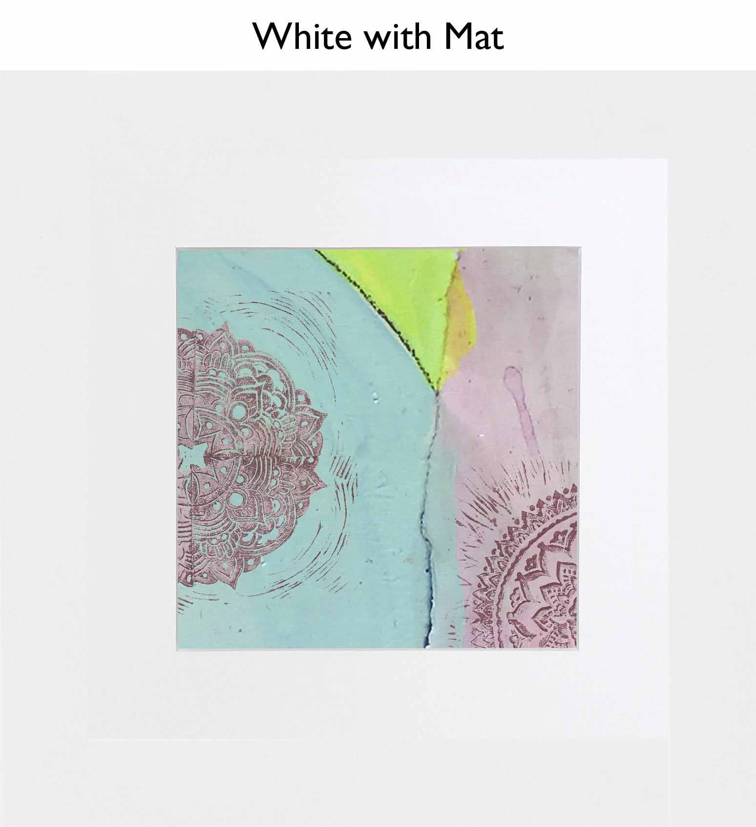 White With Mat