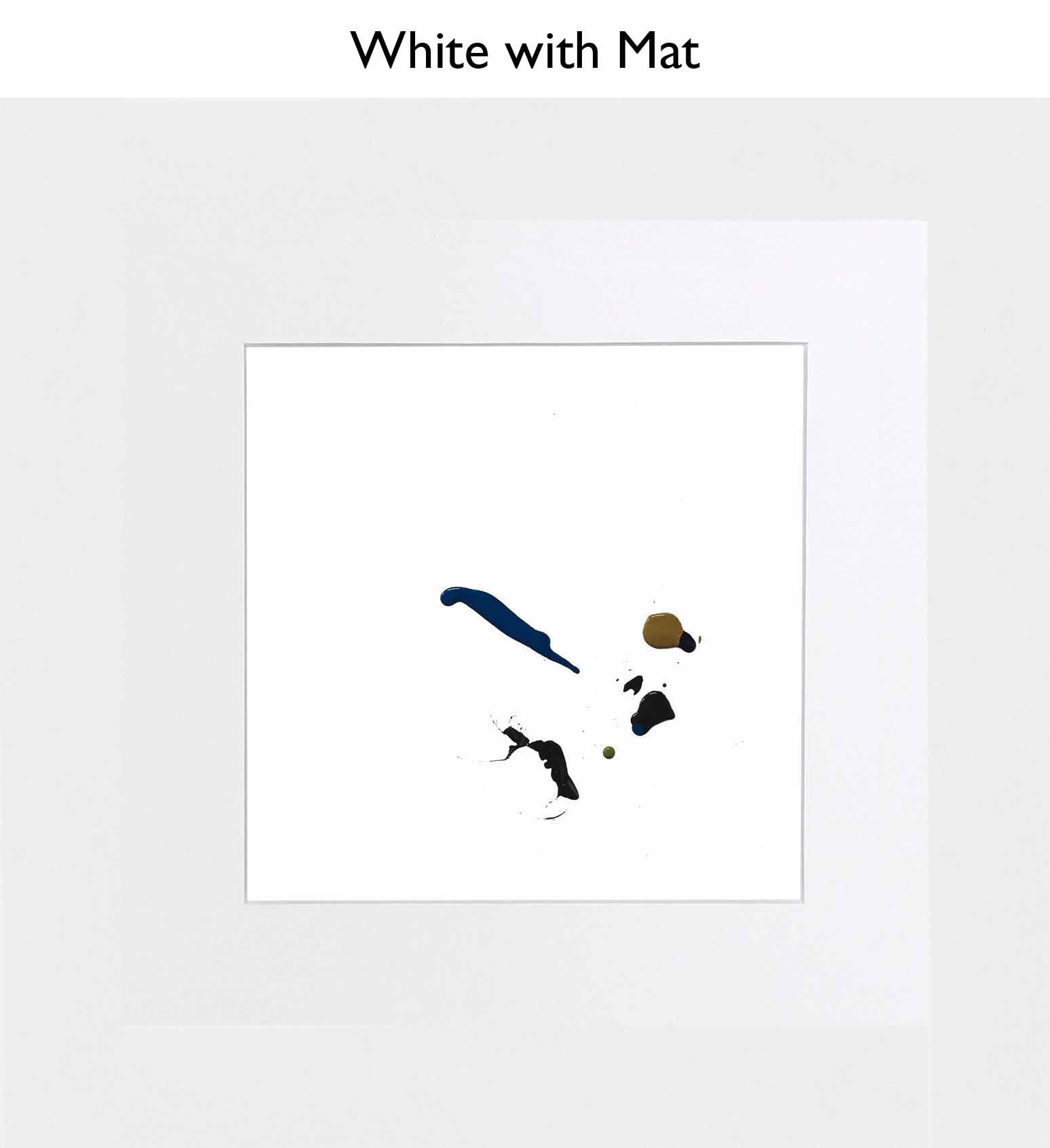 White With Mat