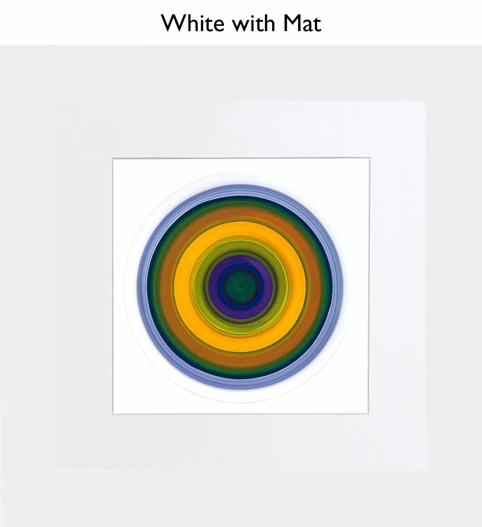White With Mat