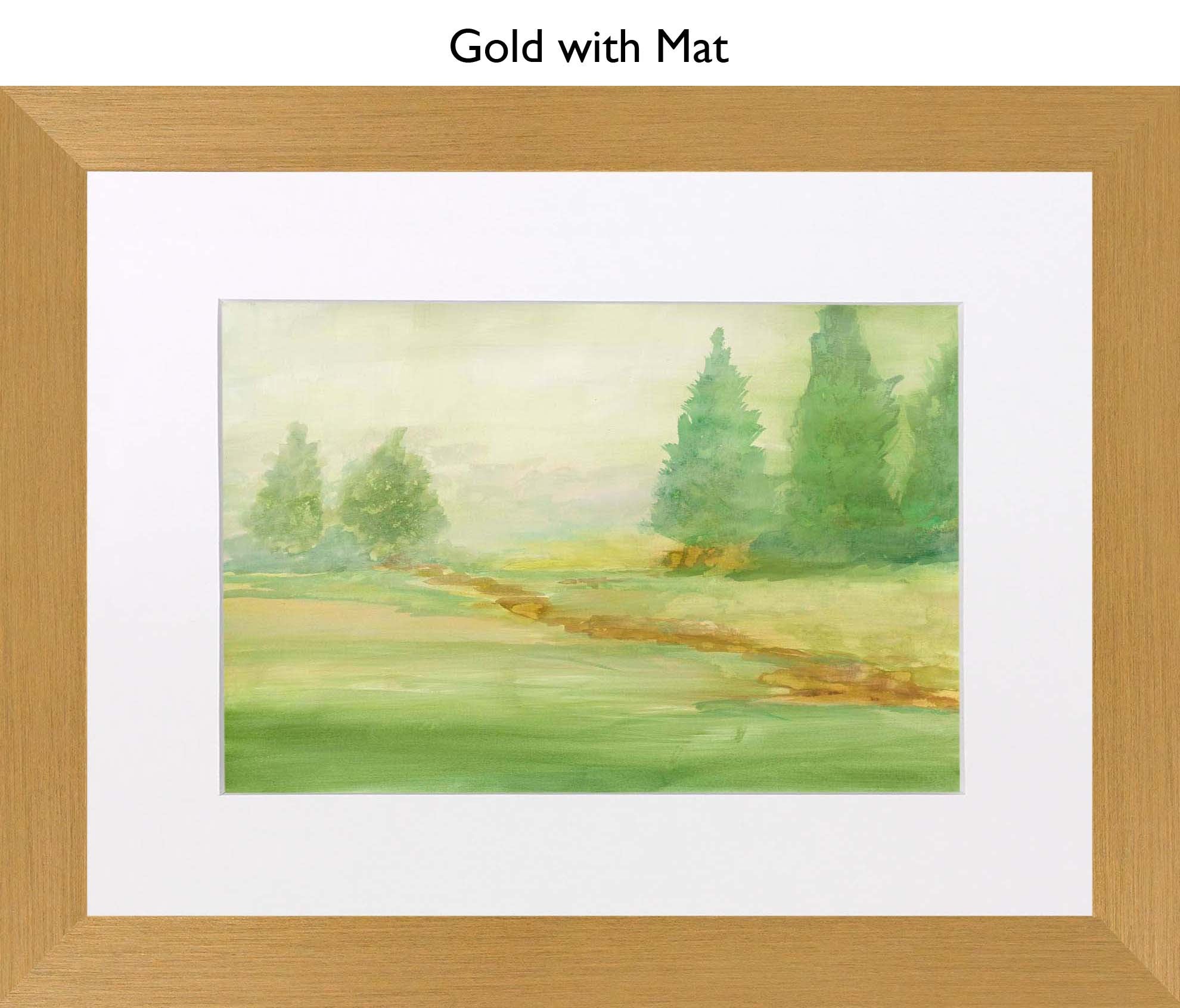 Gold With Mat