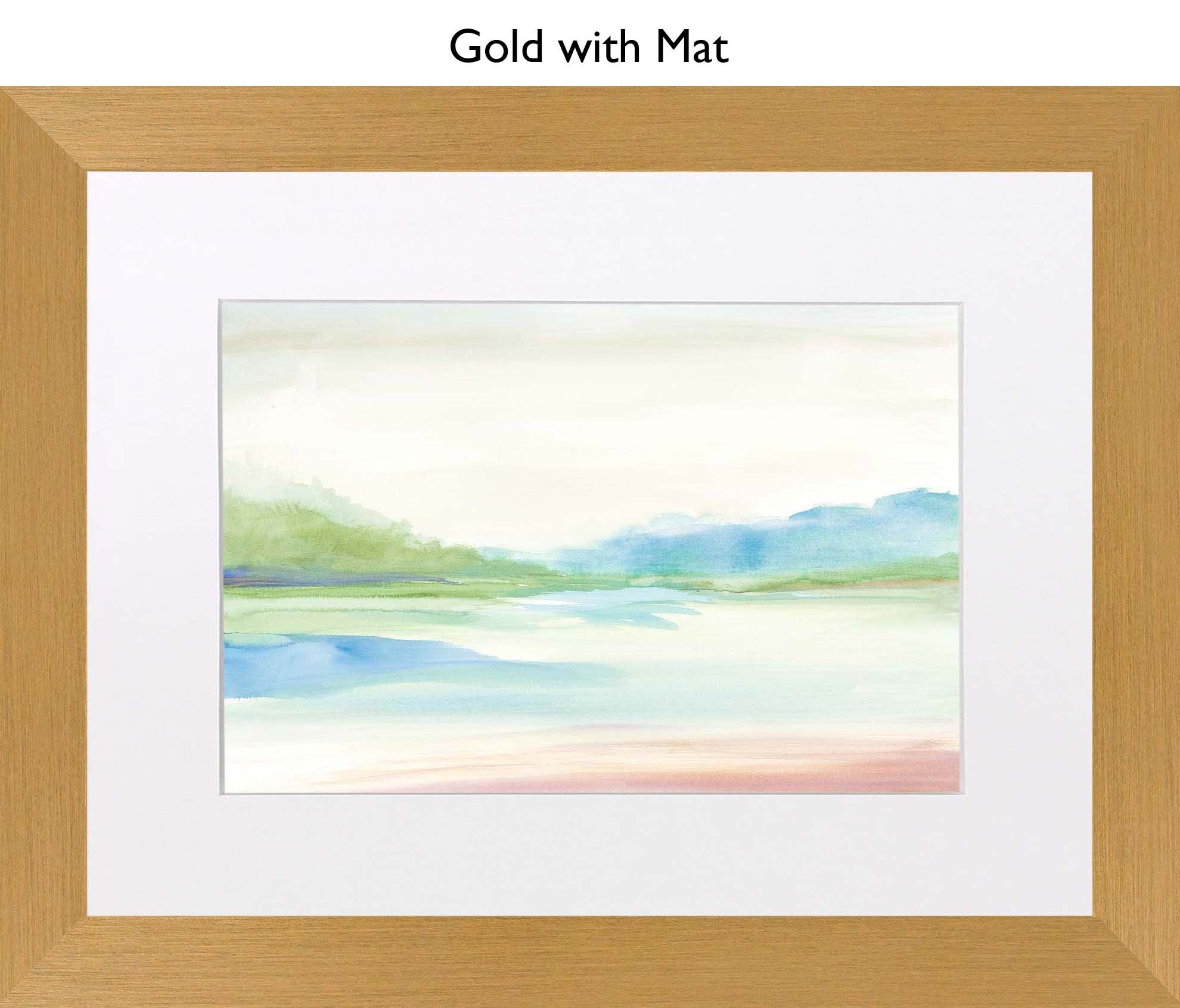 Gold With Mat