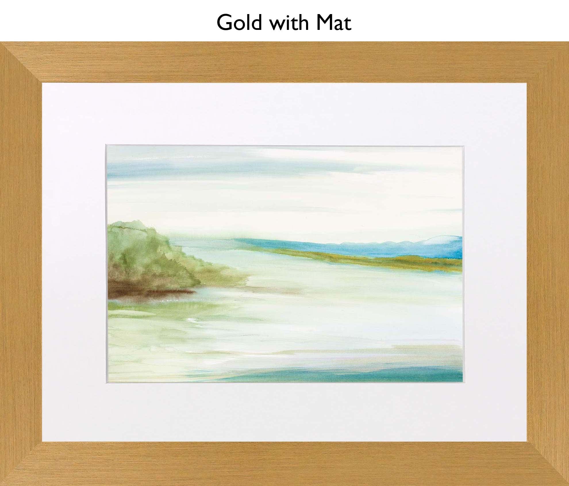Gold With Mat