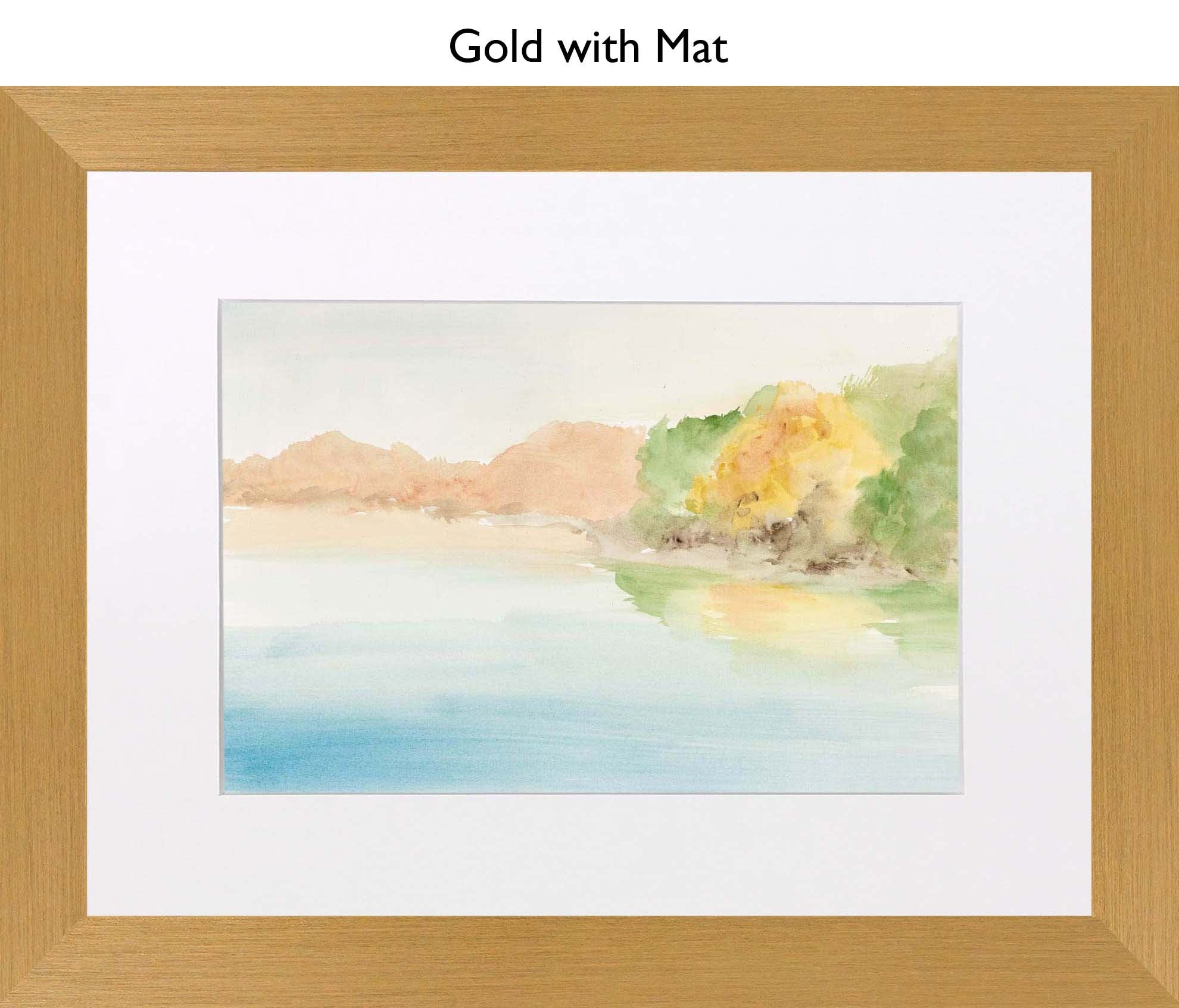 Gold With Mat