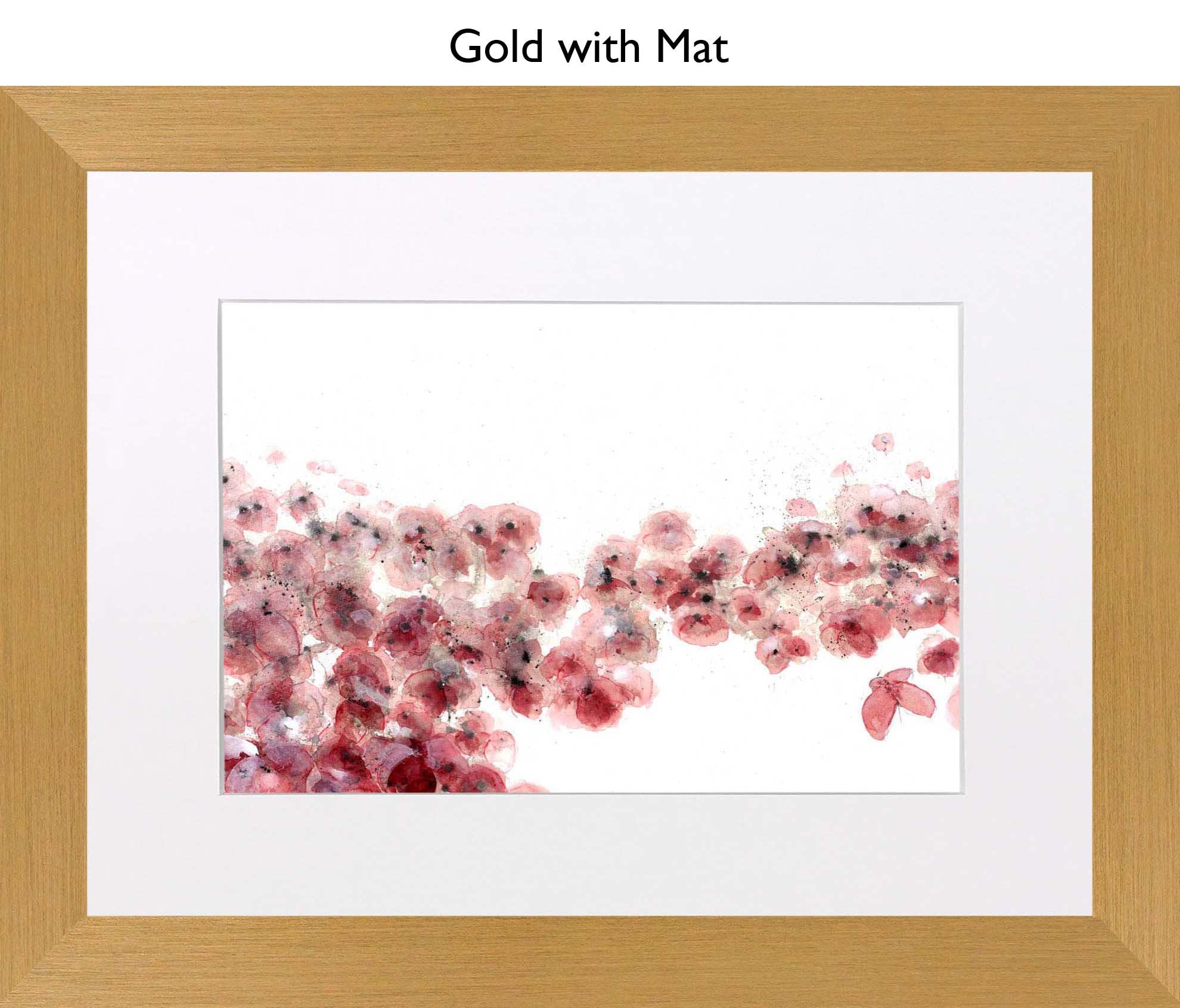 Gold With Mat