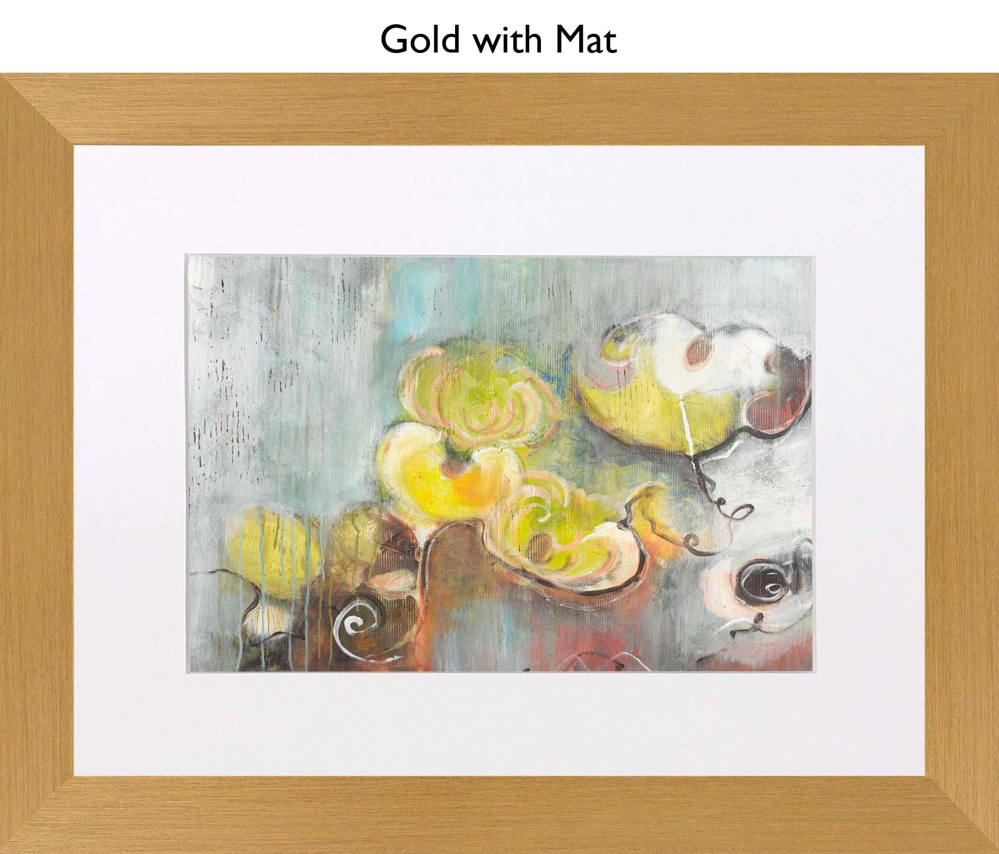 Gold With Mat