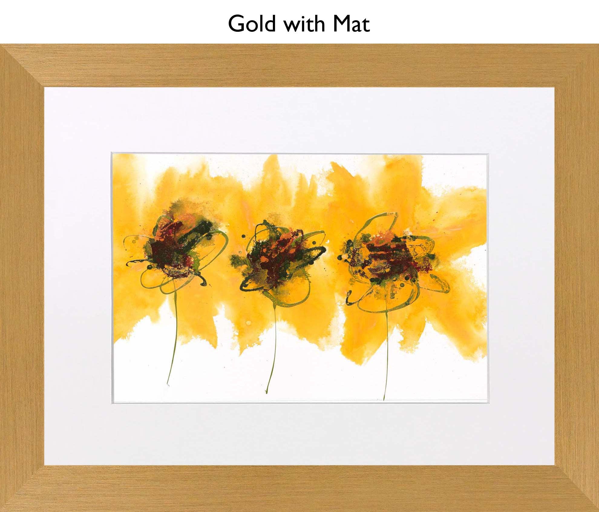Gold With Mat