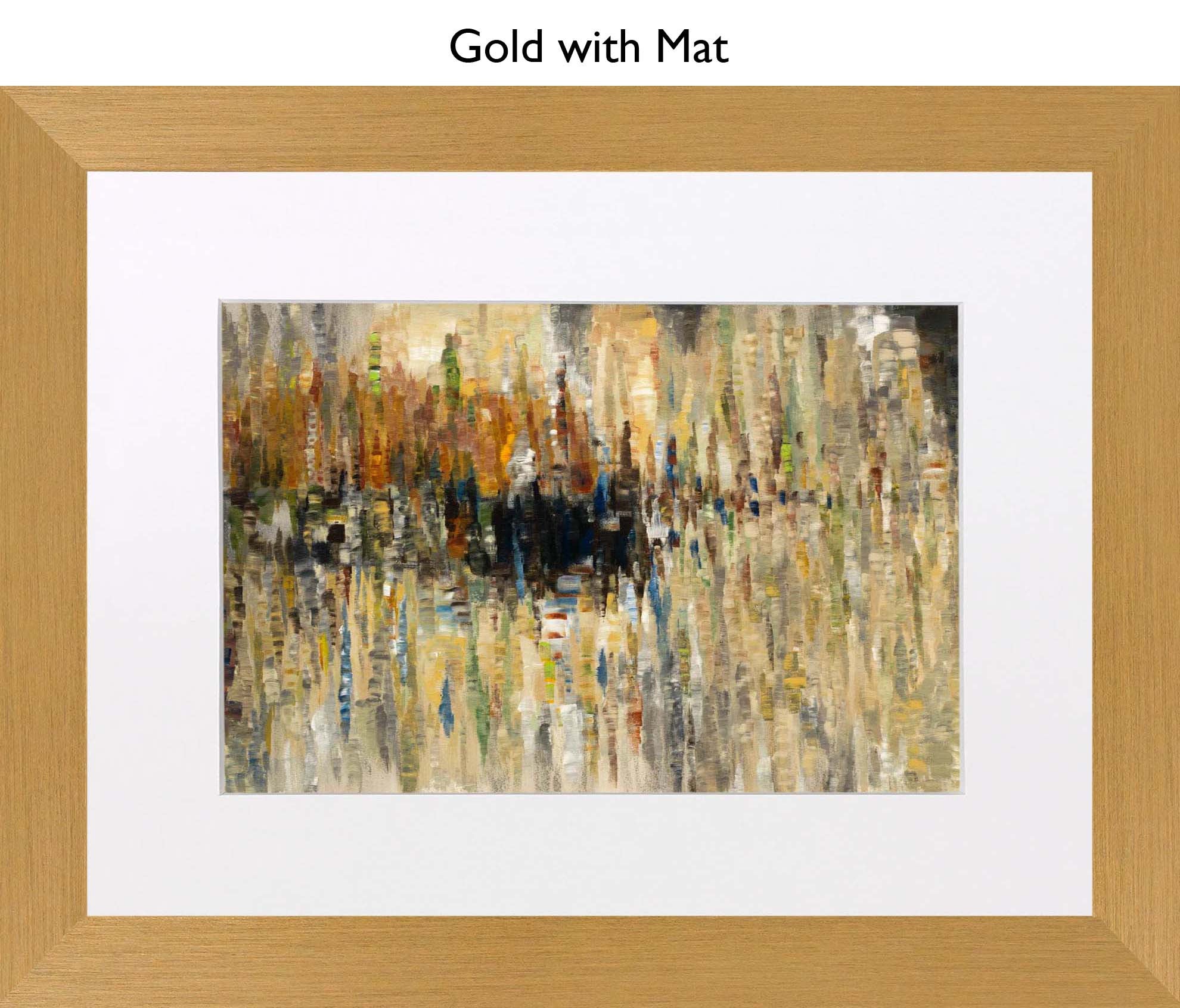 Gold With Mat