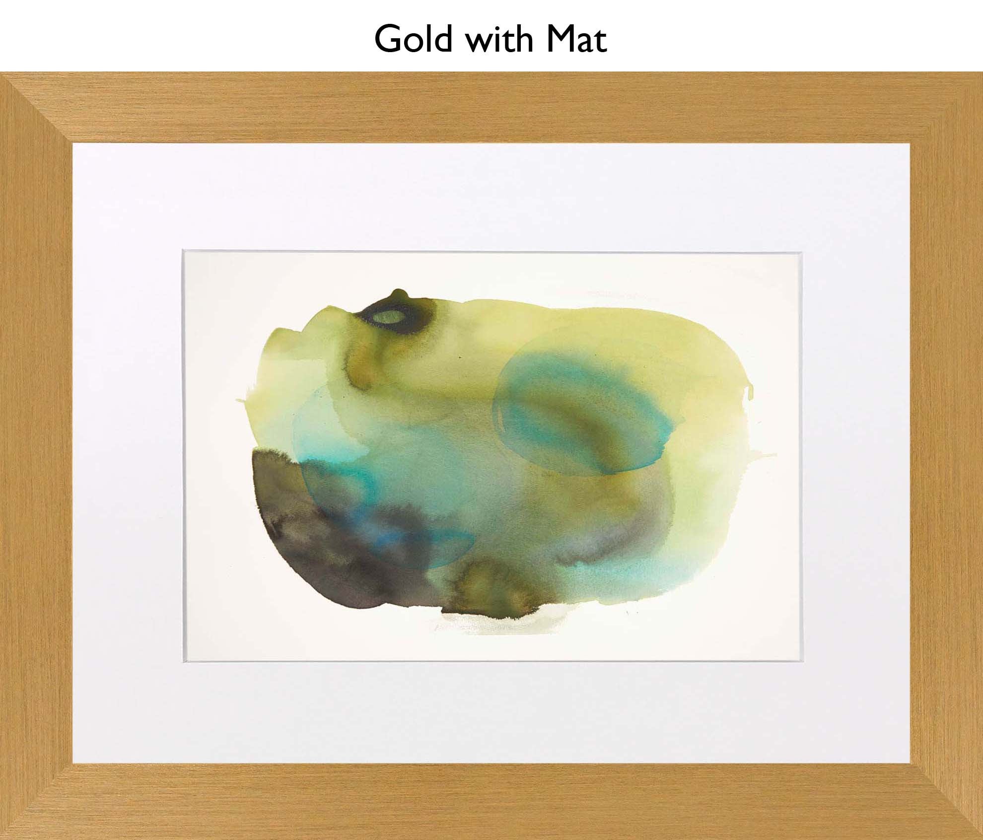 Gold With Mat